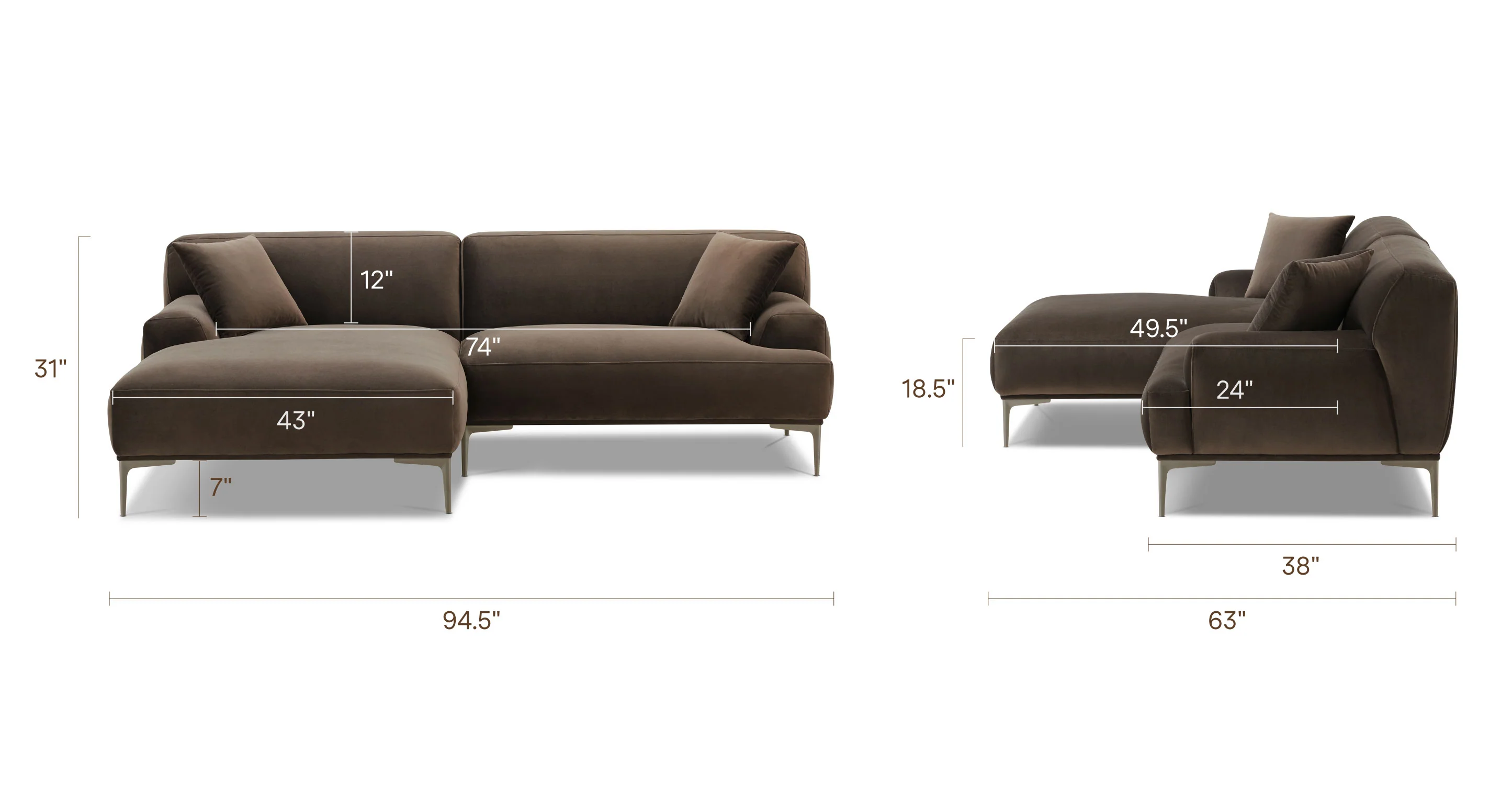 Mineta Left-Facing Sectional - Image 10
