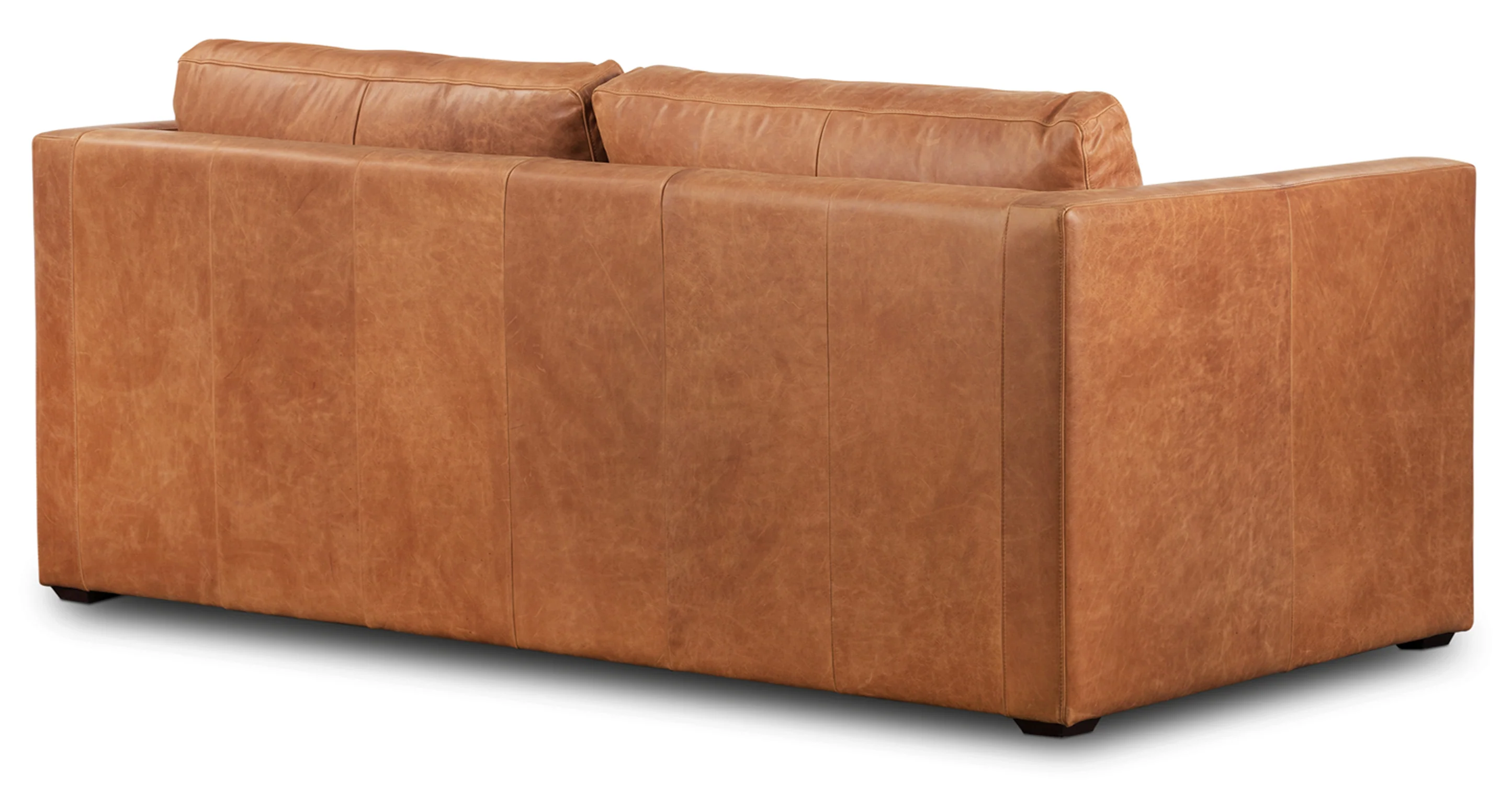 Napa 82" Leather Pull-Out Convertible Sleeper Sofa - Image 11