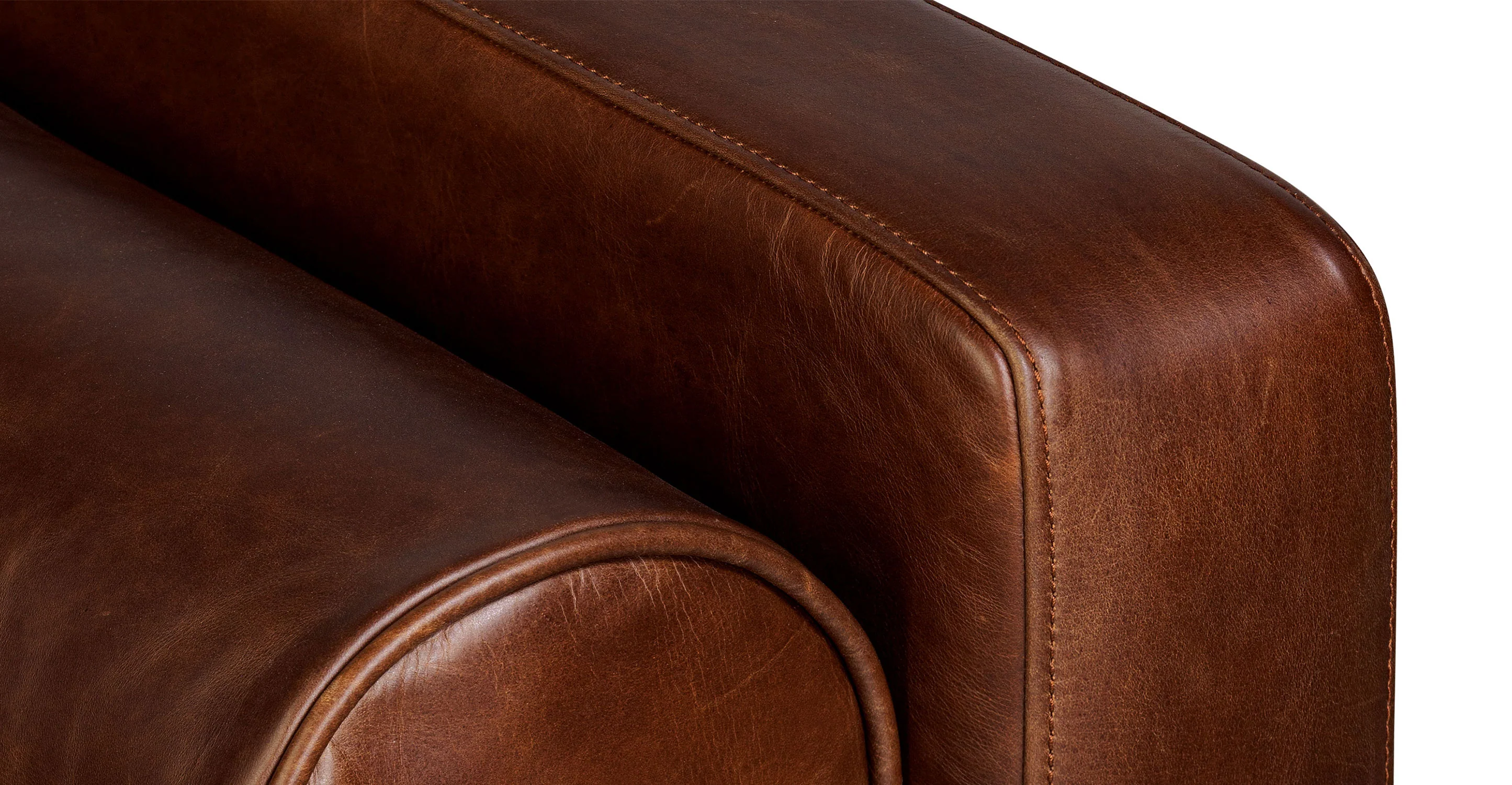 Napa 82" Leather Pull-Out Convertible Sleeper Sofa - Image 58