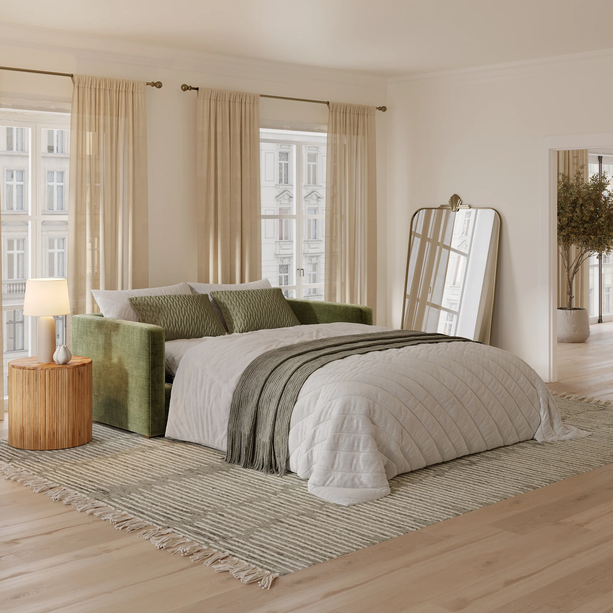 Napa 82" Pull-Out Sofa Bed - Image 75