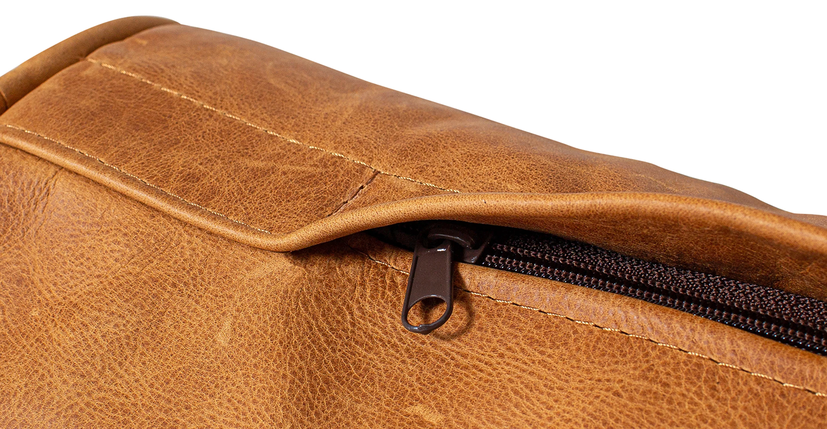 Napa Leather Bolster Pillow Set - Image 11