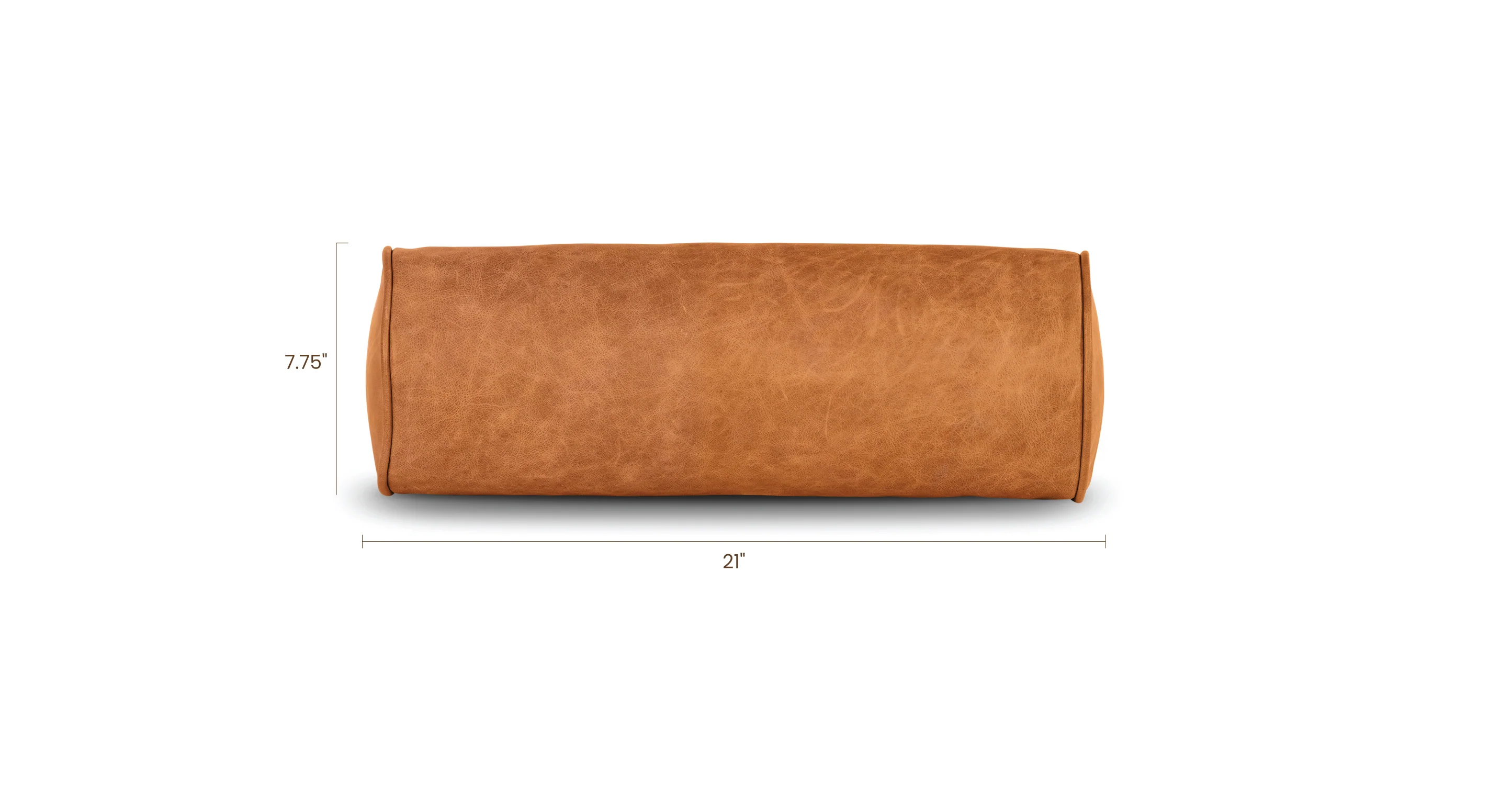 Napa Leather Bolster Pillow Set - Image 19