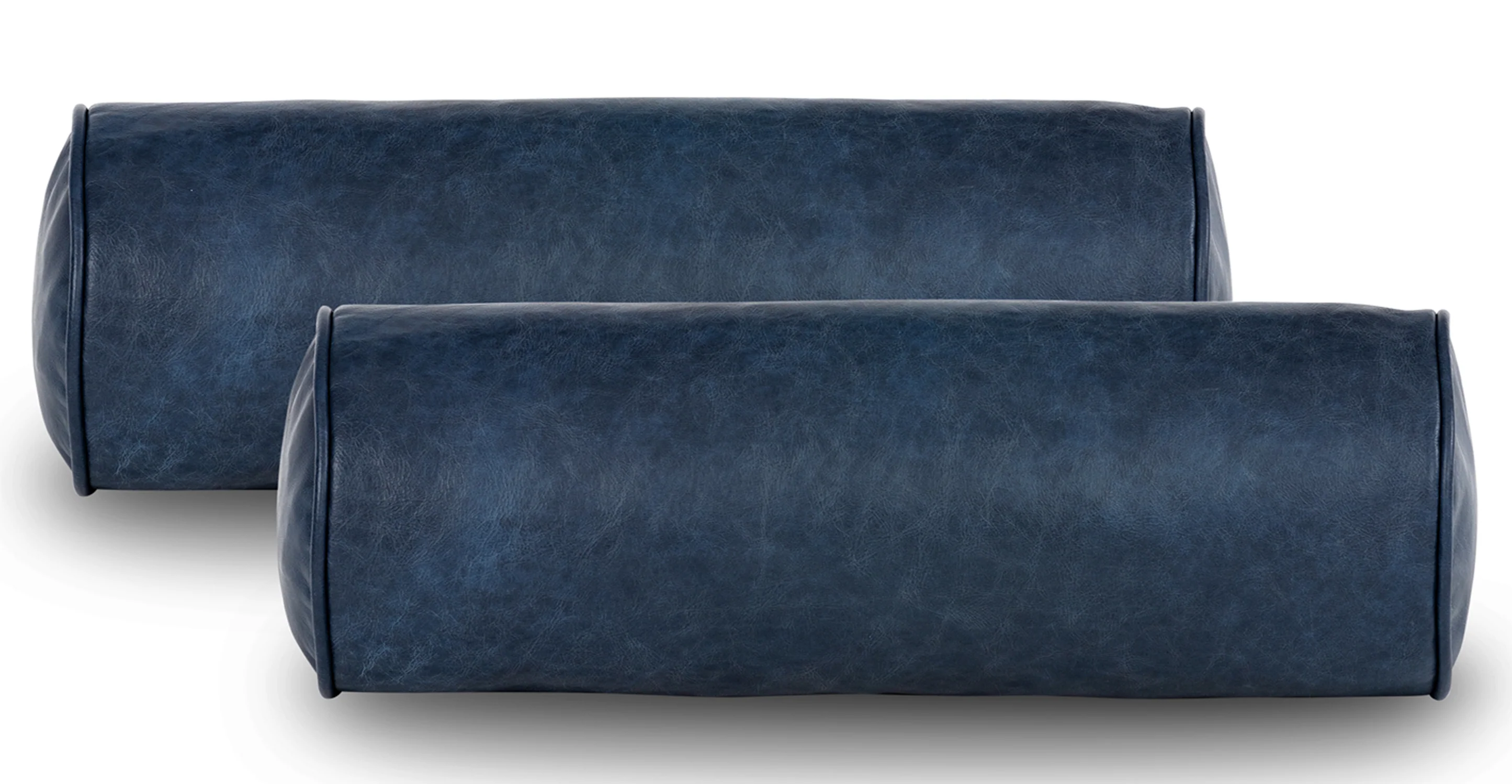 Napa Leather Bolster Pillow Set - Image 22