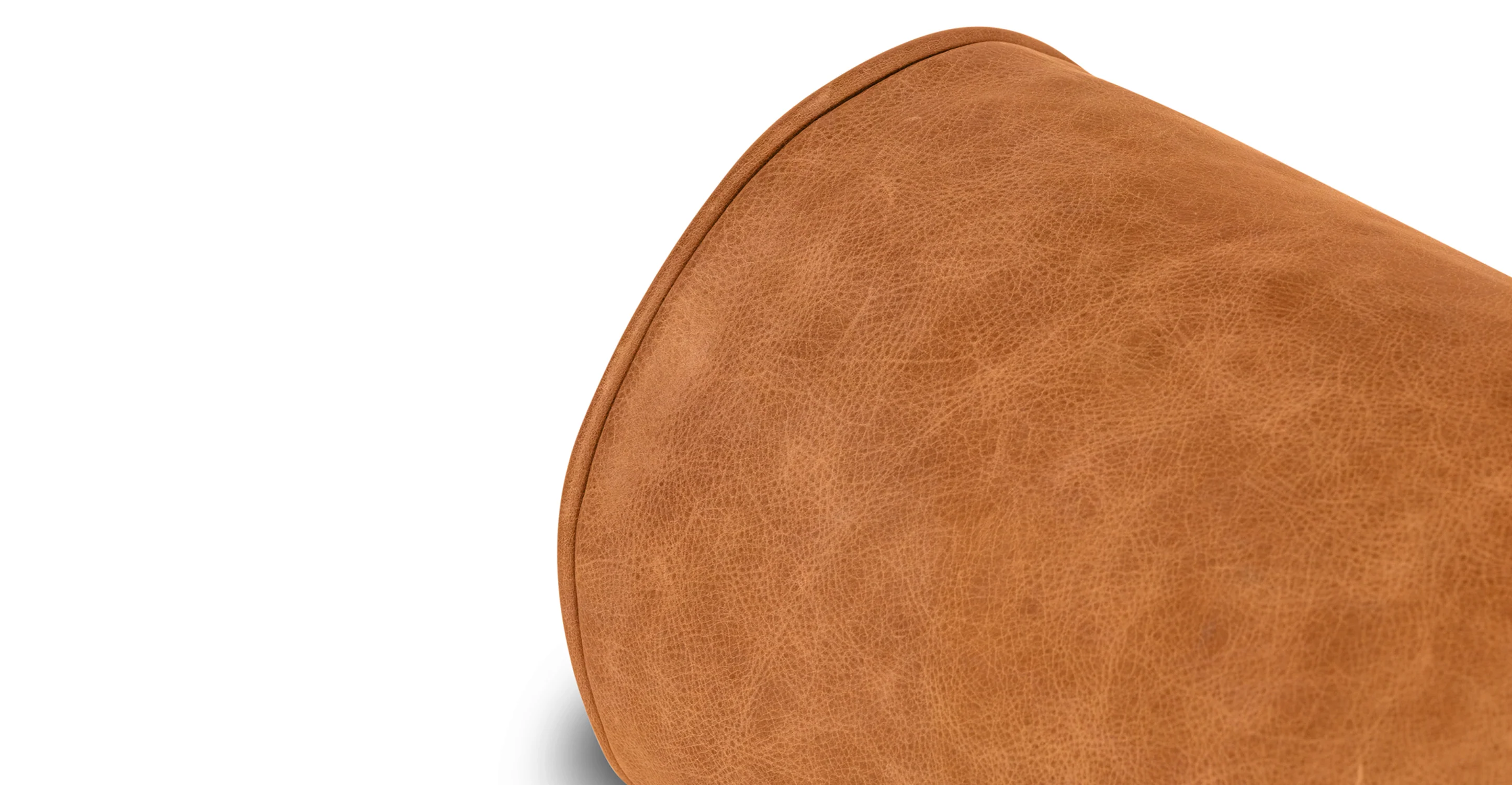 Napa Leather Bolster Pillow Set - Image 9