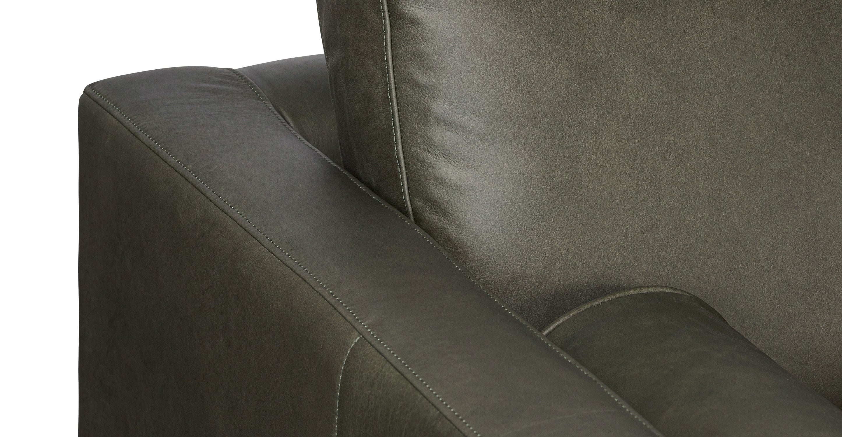 Napa Leather Sofa 88.5” - Image 101