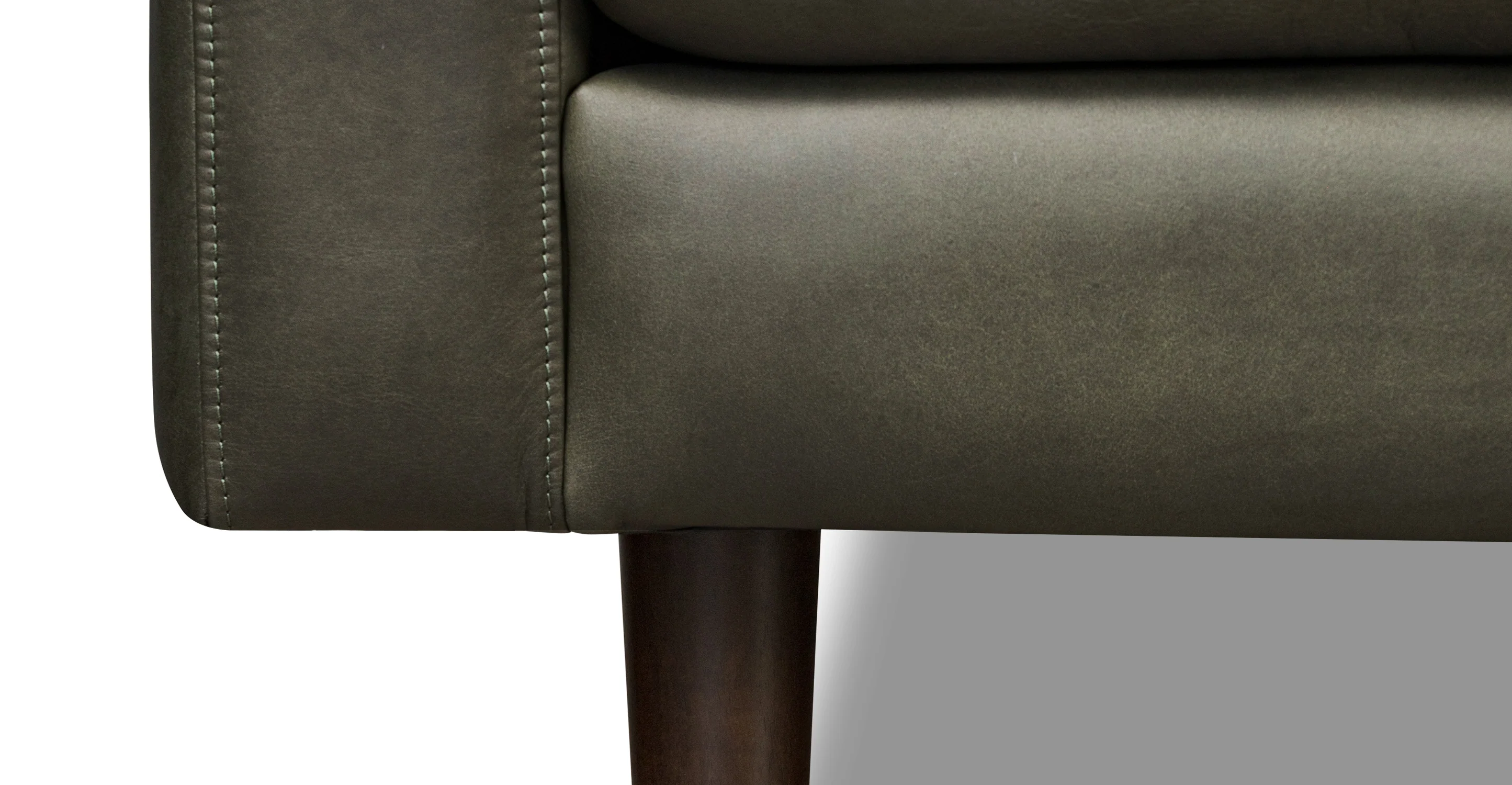 Napa Leather Sofa 88.5” - Image 103