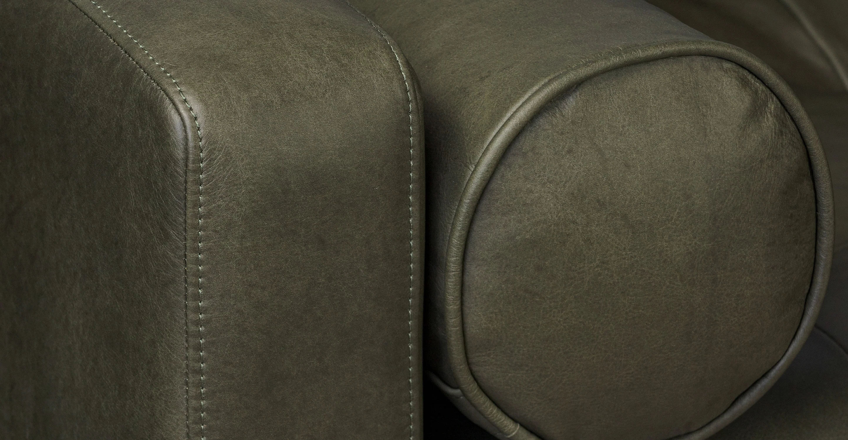 Napa Leather Sofa 88.5” - Image 104