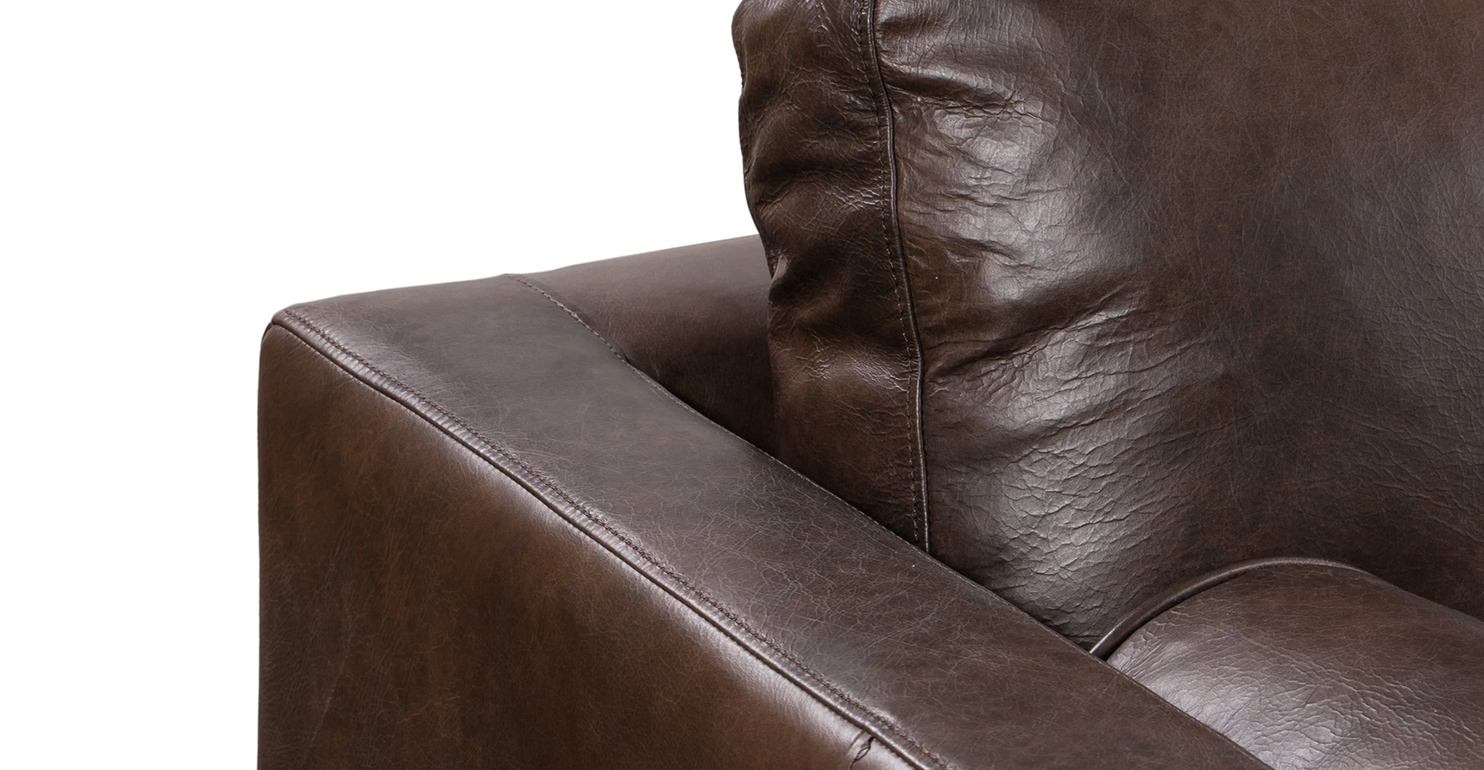 Napa Leather Sofa 88.5” - Image 41