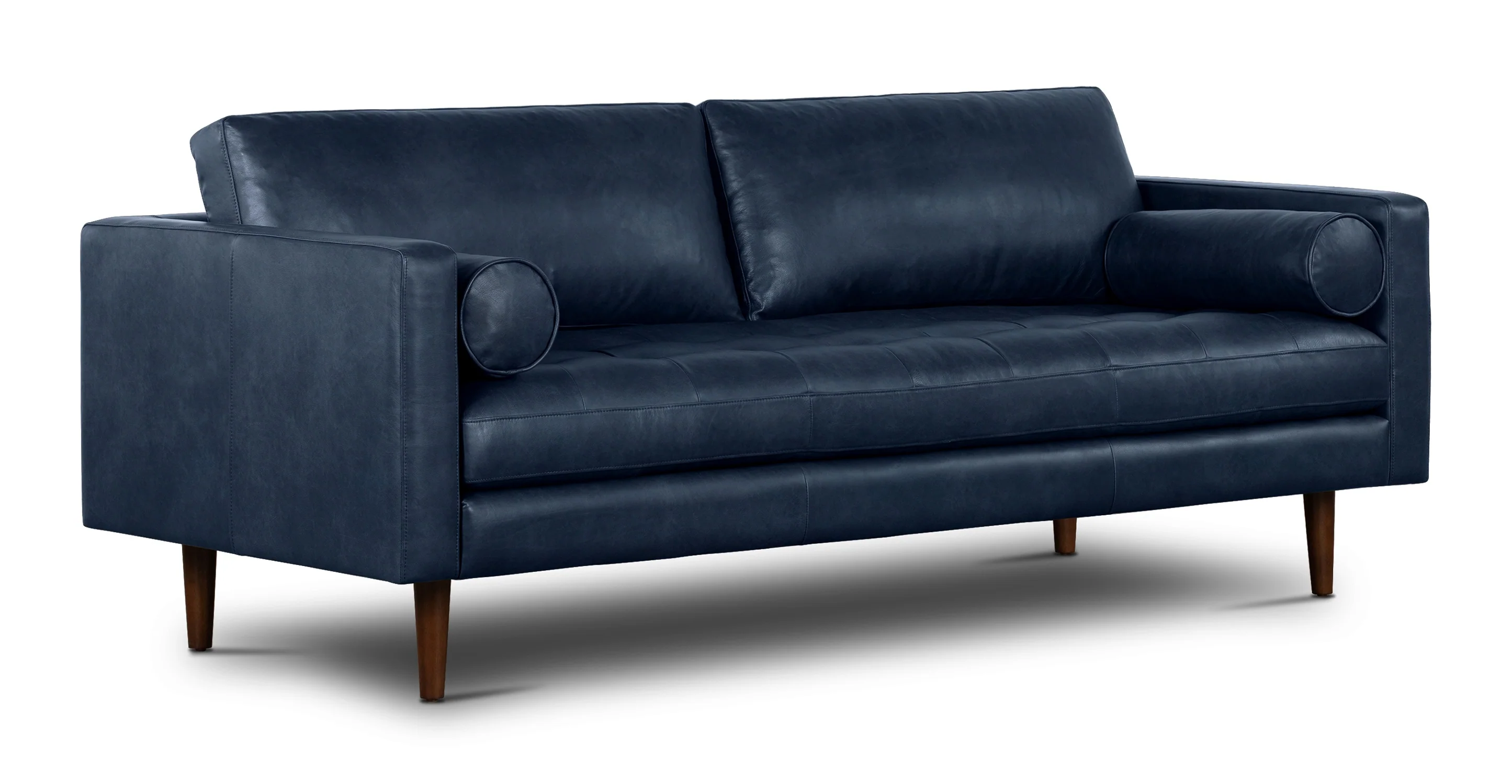 Napa Leather Sofa 88.5” - Image 65