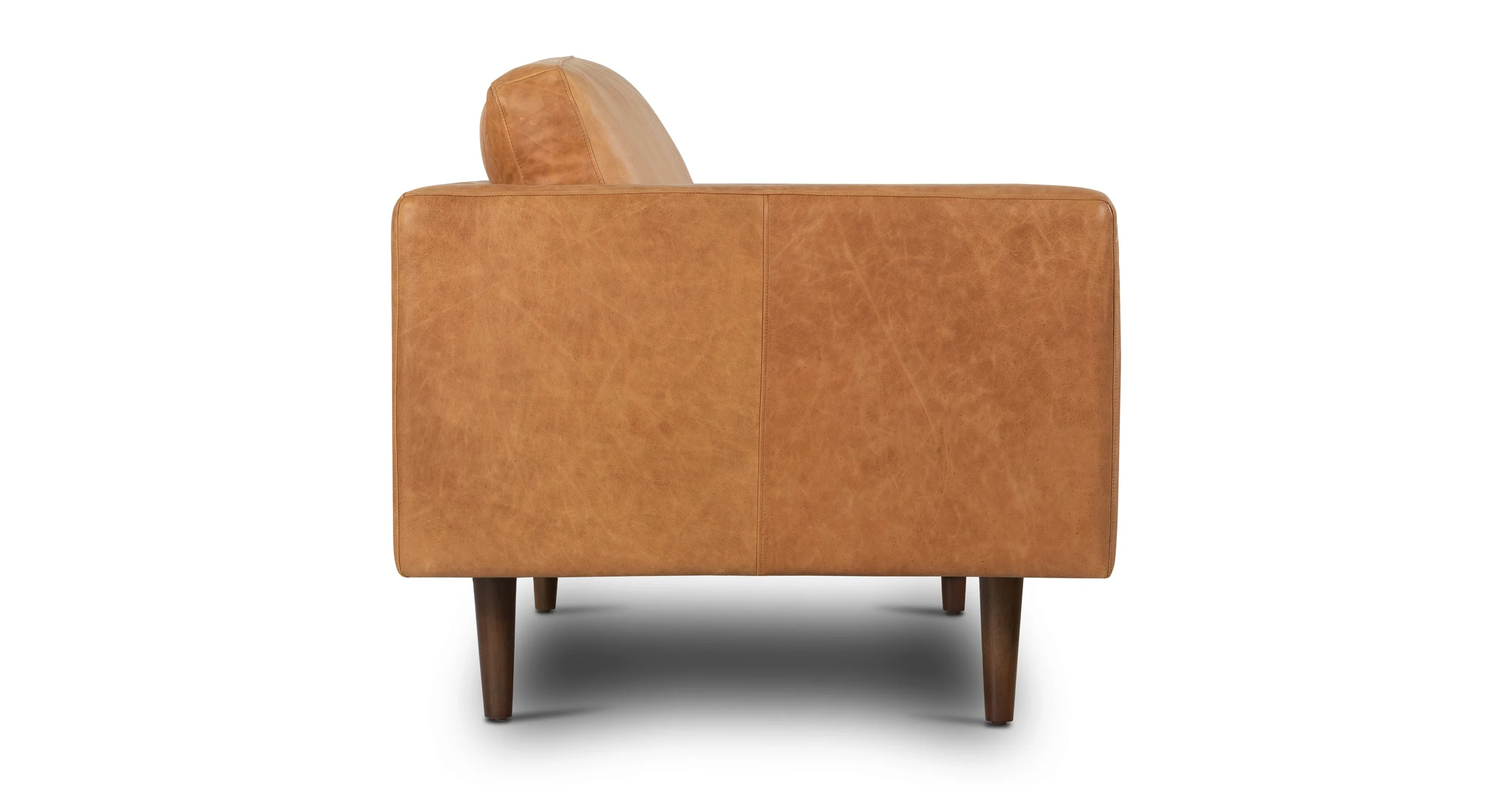 Napa Leather Sofa 88.5” - Image 7