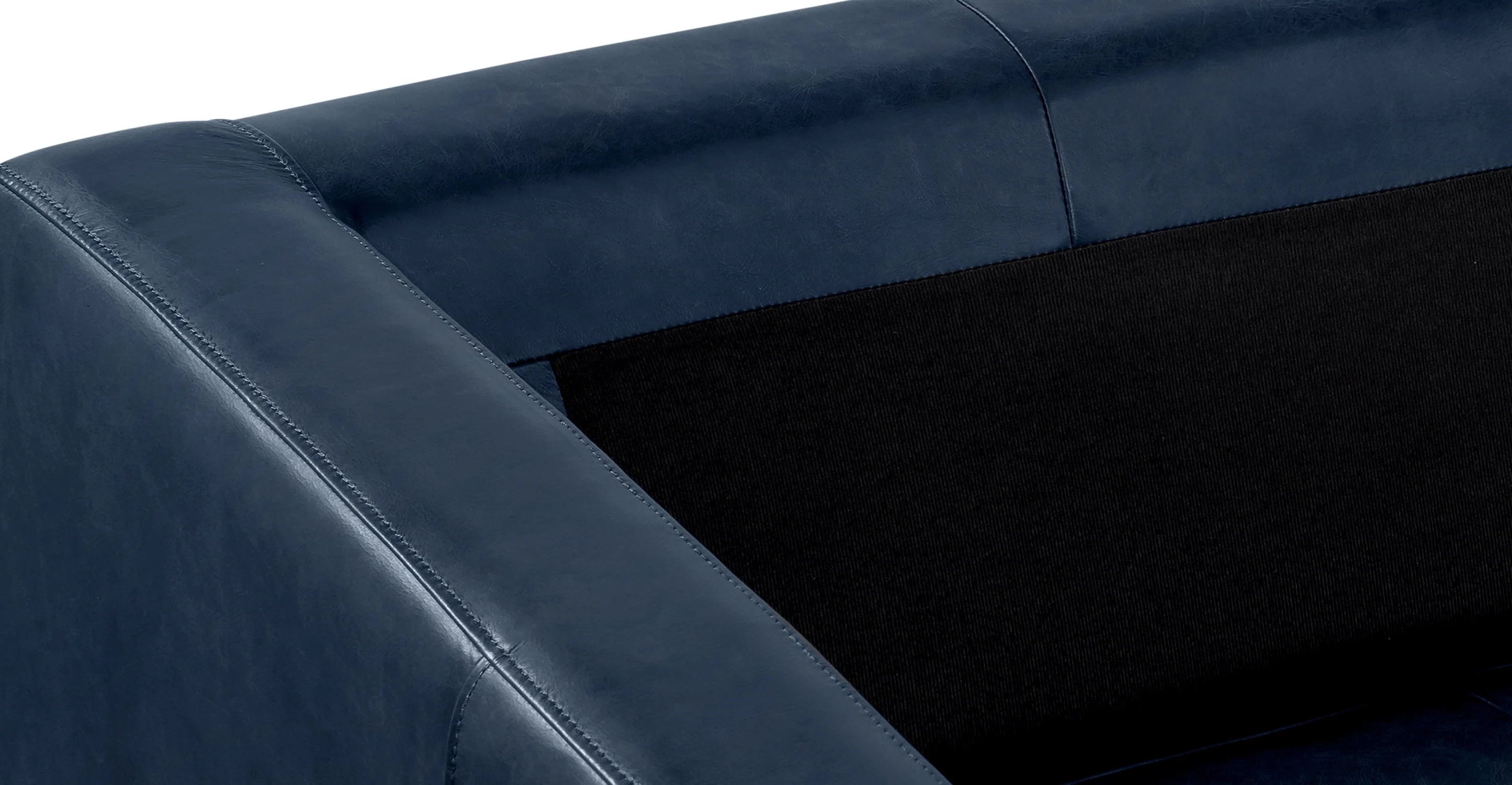 Napa Leather Sofa 88.5” - Image 74