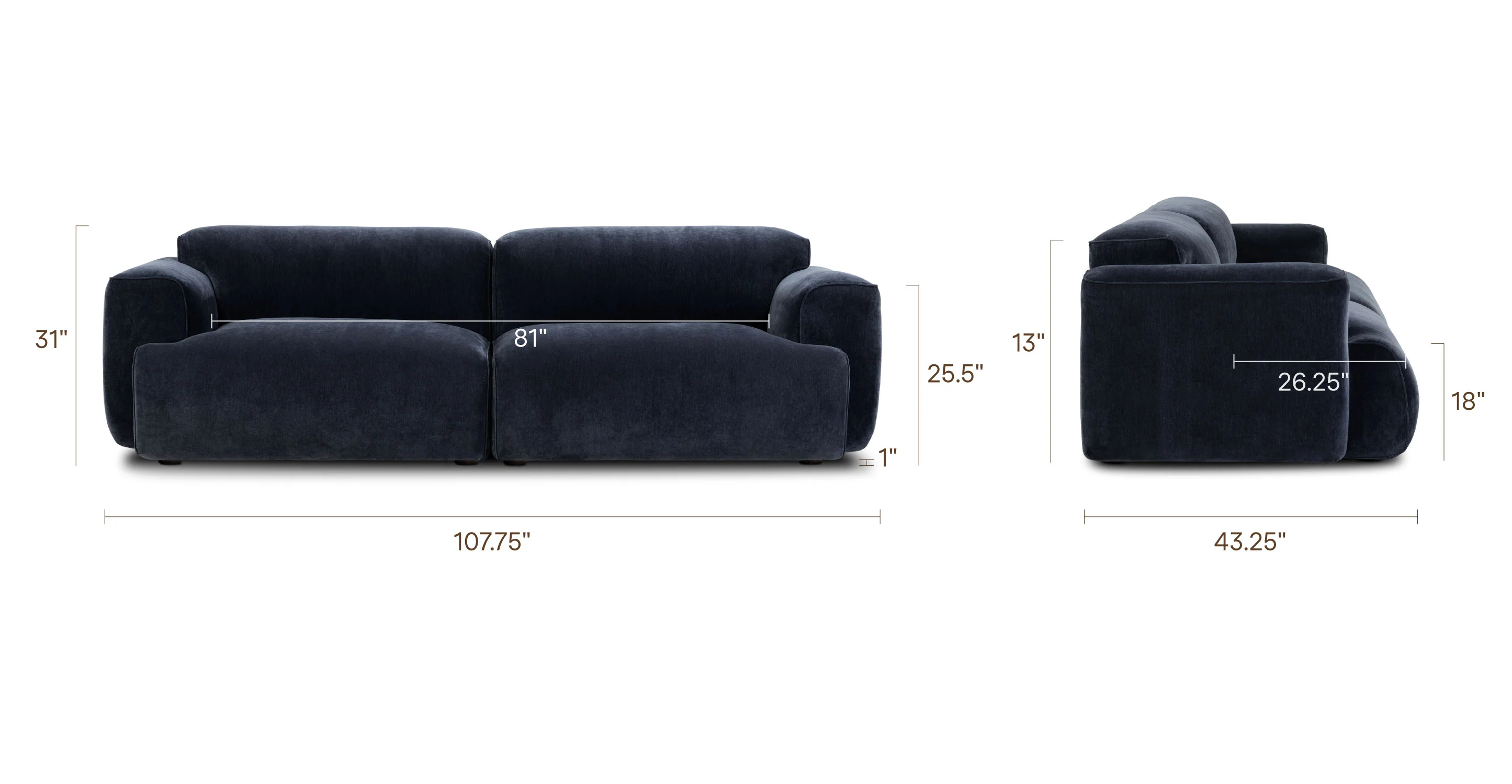 Nardo 107.5" Sofa - Image 47