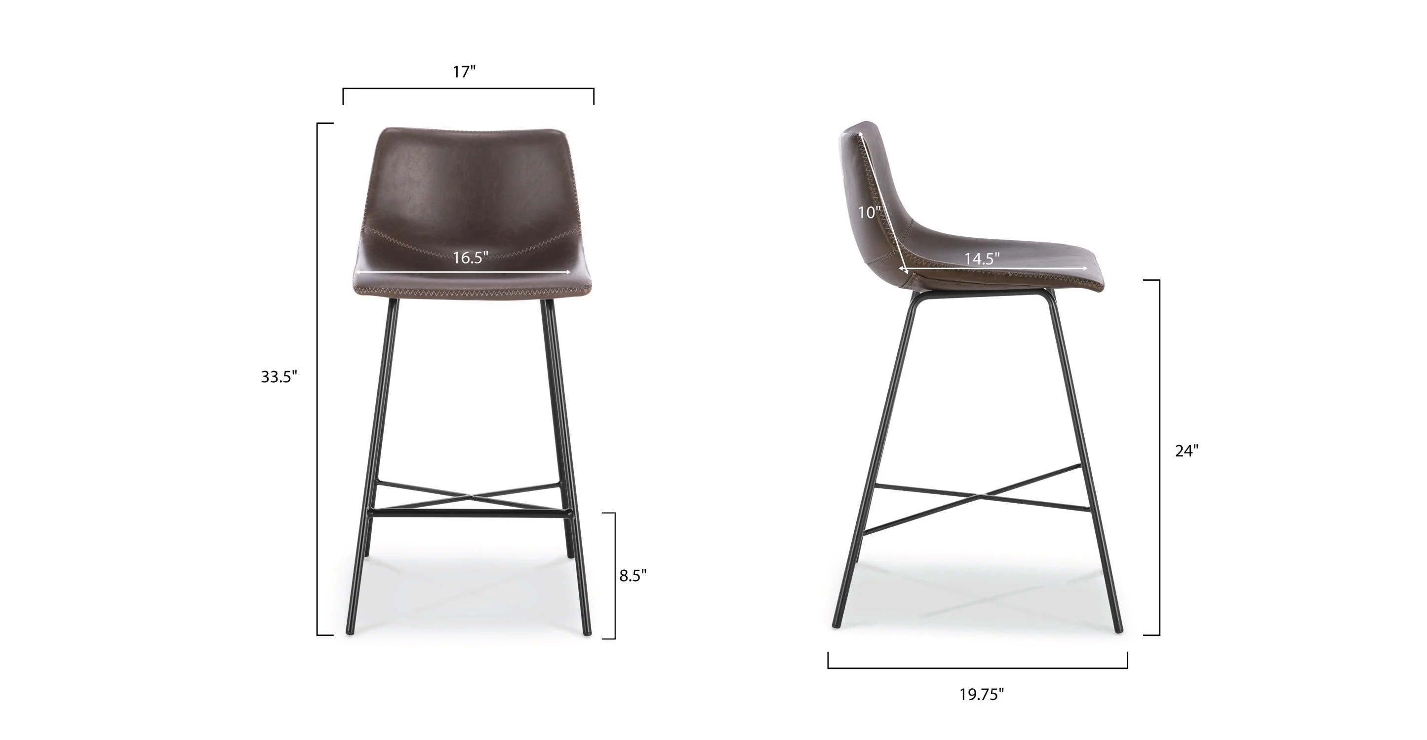 Paxton 24” Counter Height Stool - Image 32