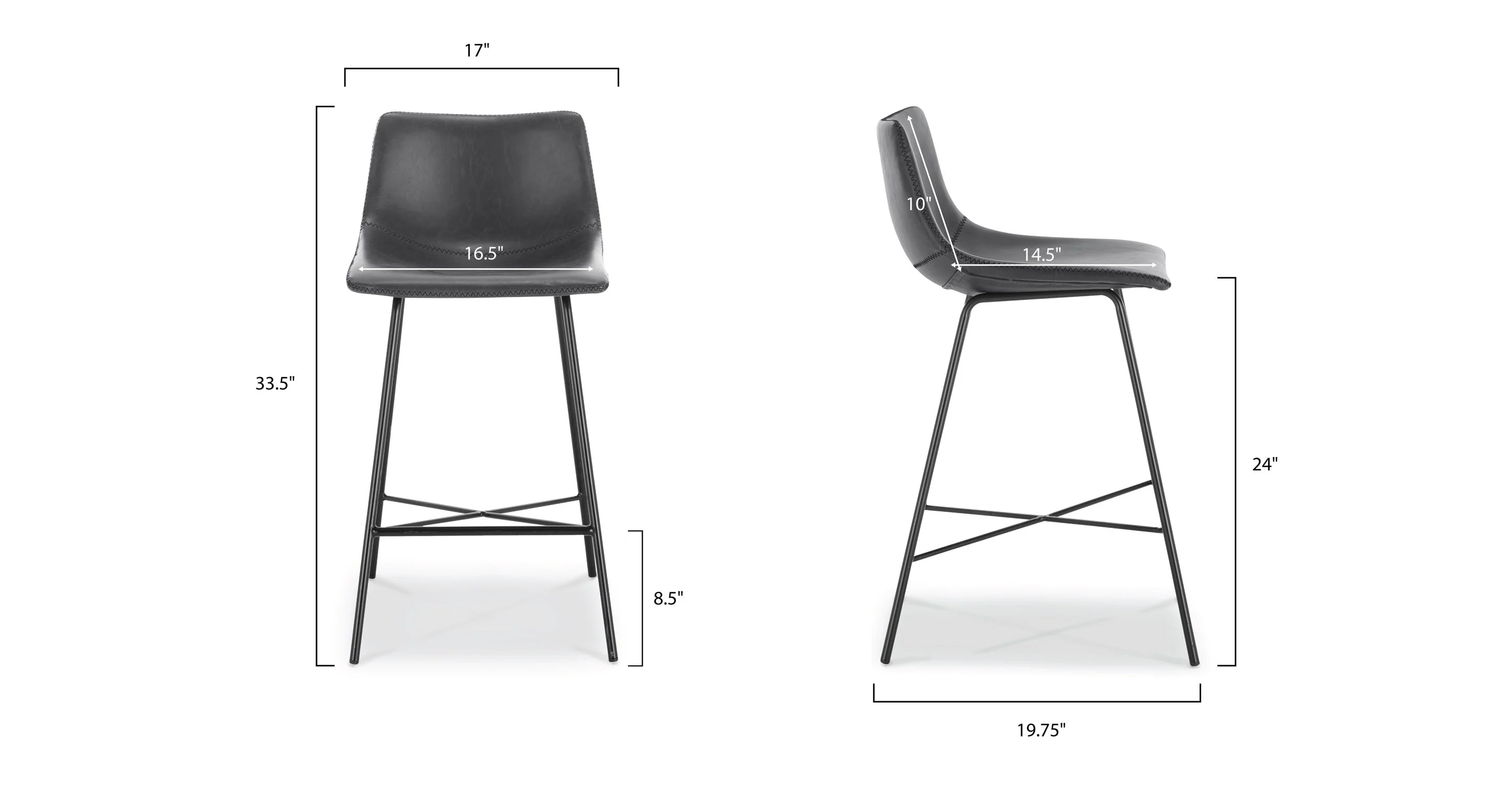 Paxton 24” Counter Height Stool - Image 65