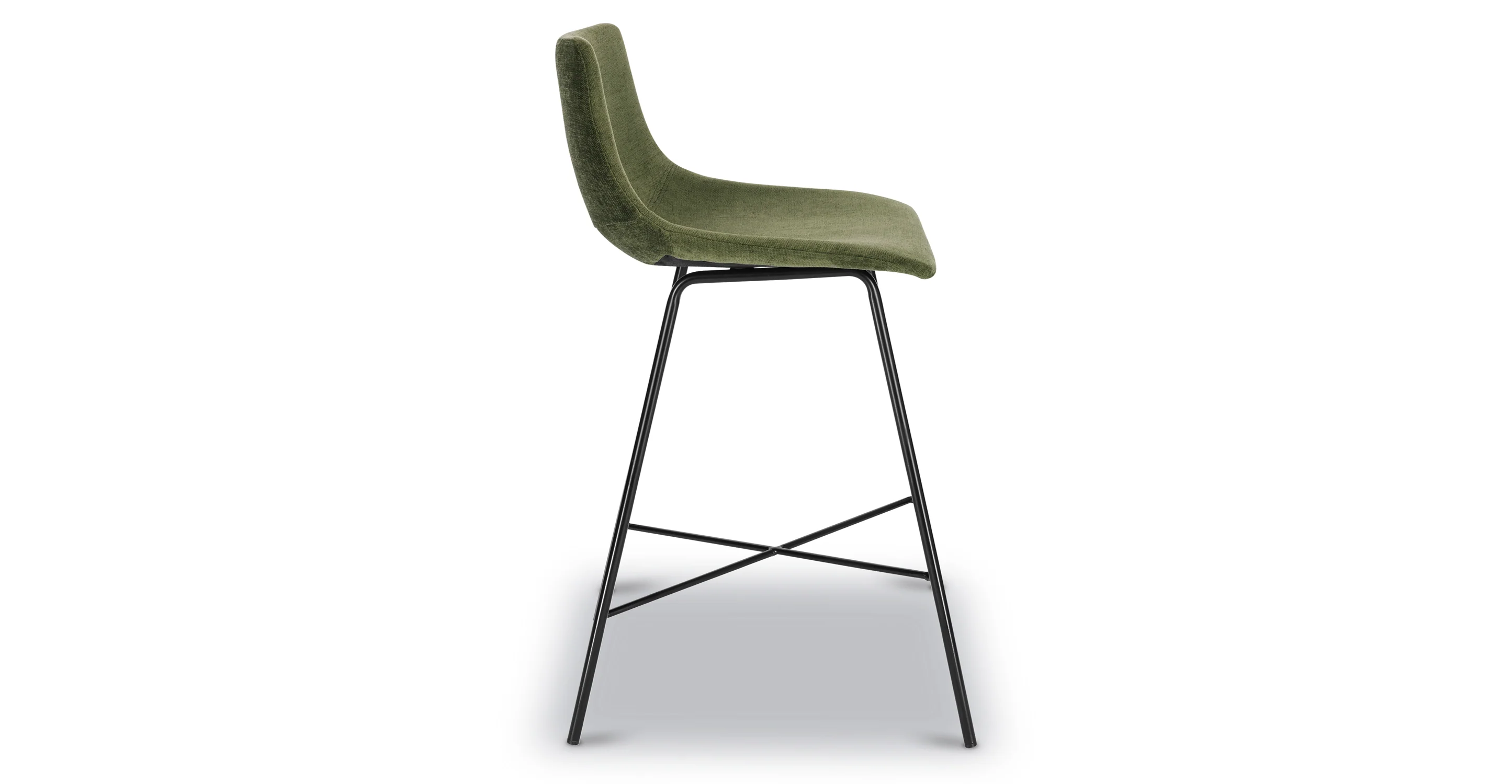 Paxton 24” Velvet Counter Stool - Image 2