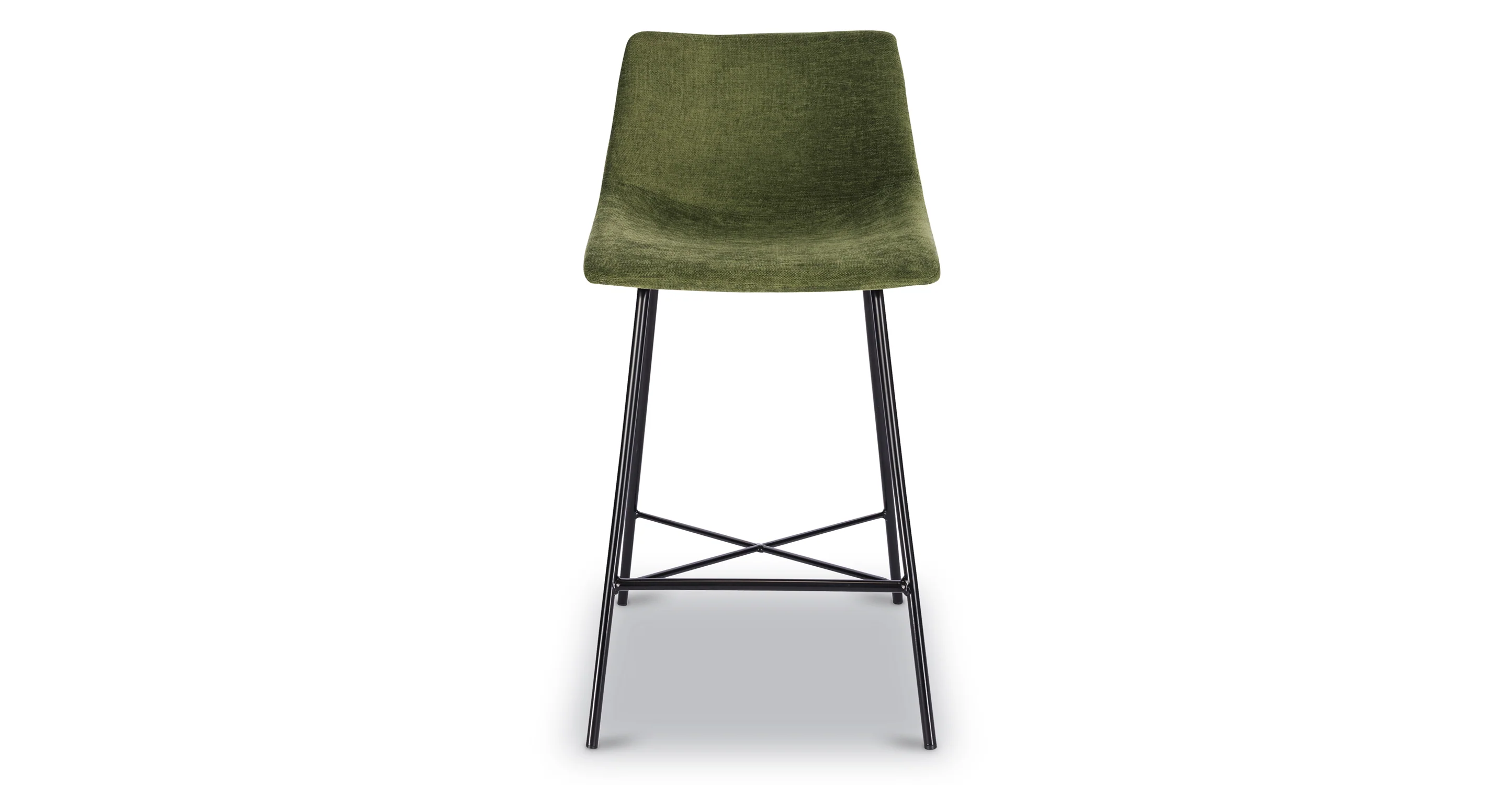 Paxton 24” Velvet Counter Stool - Image 3
