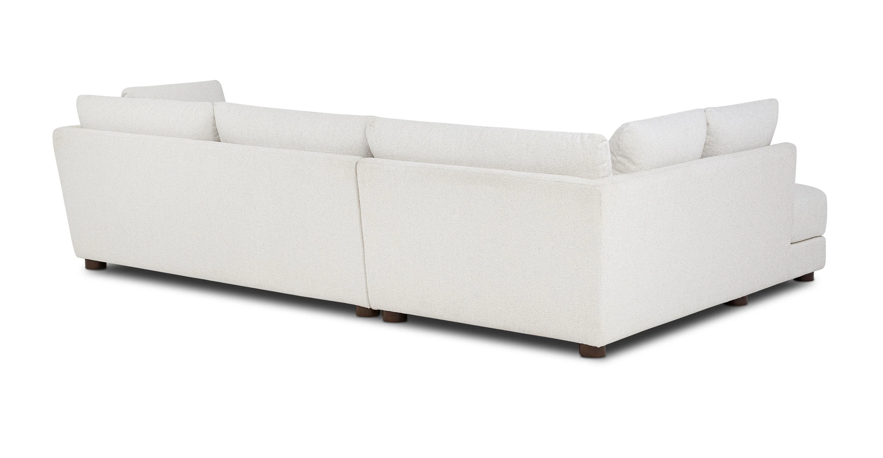 Pertuis 122" Left-Facing Bumper Sectional Sofa - Image 4