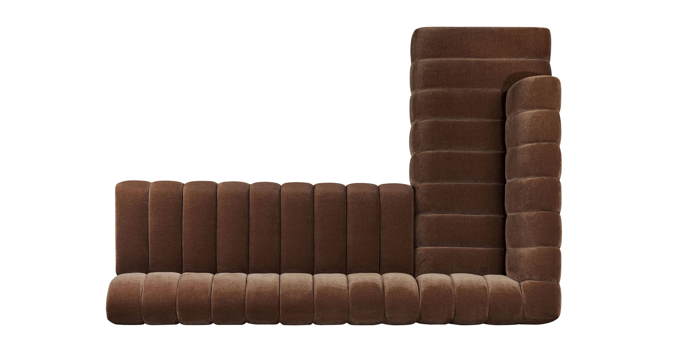 Pomona 125" Left-Facing Bumper Sectional - Image 6