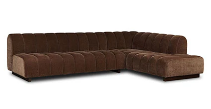 Pomona 125" Right-Facing Bumper Sectional - Image 31