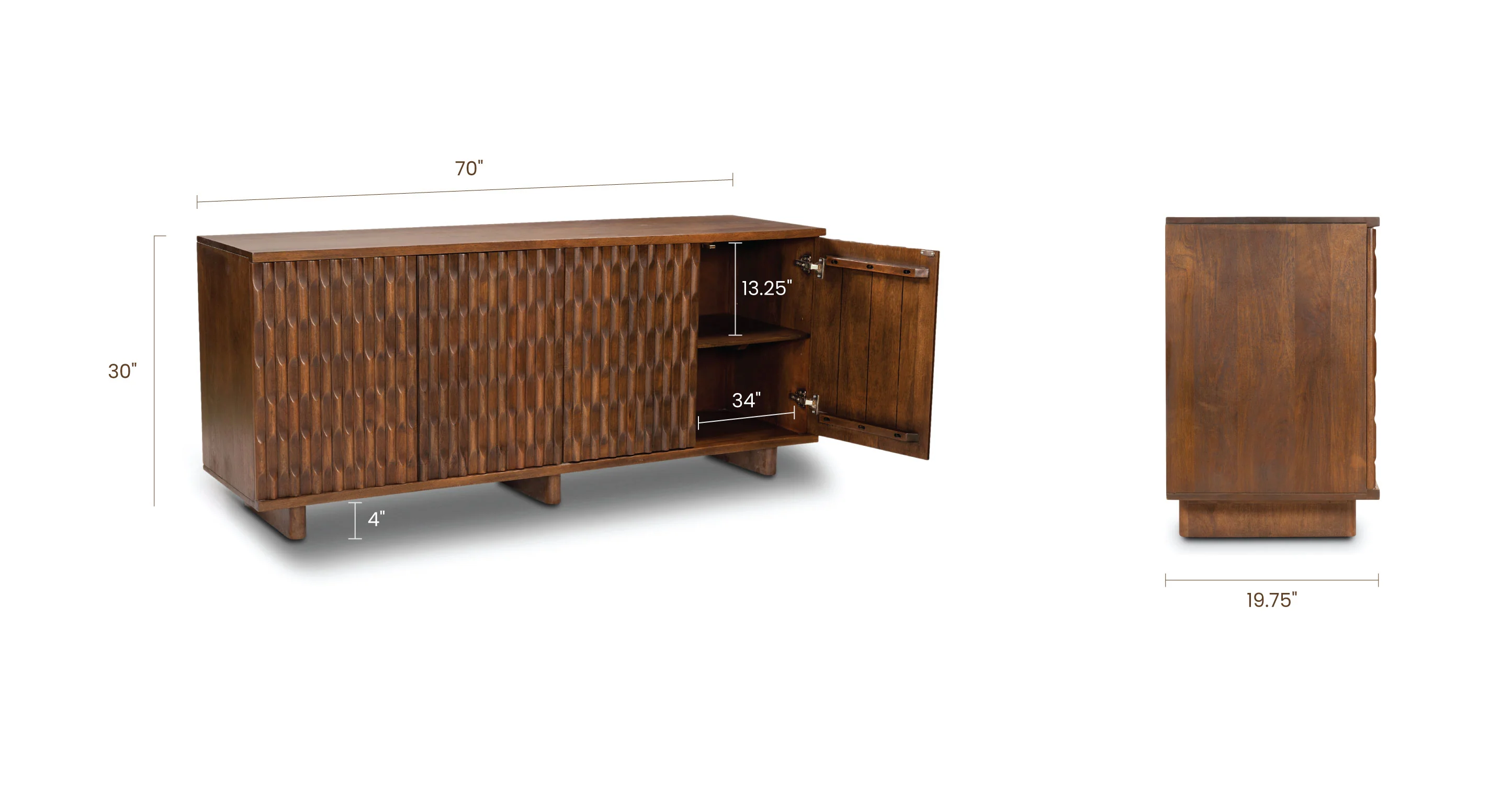 Prism 70" Sideboard - Image 10