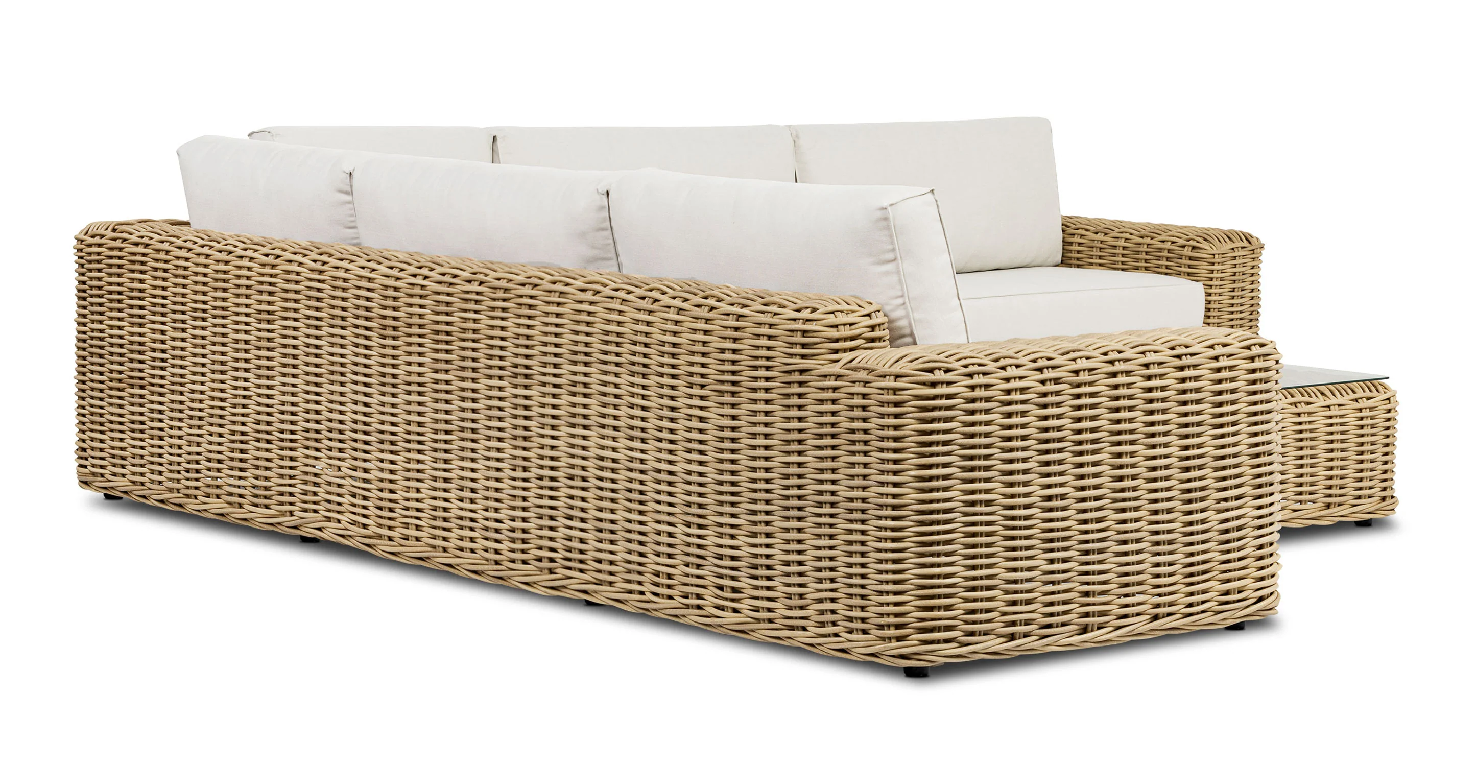 Puglia 115" Corner Sectional Set with Coffee Table - Image 3