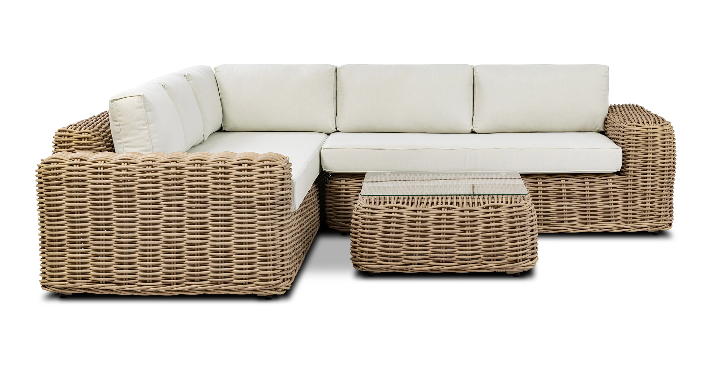 Puglia Corner Sectional Set with Coffee Table - Image 4