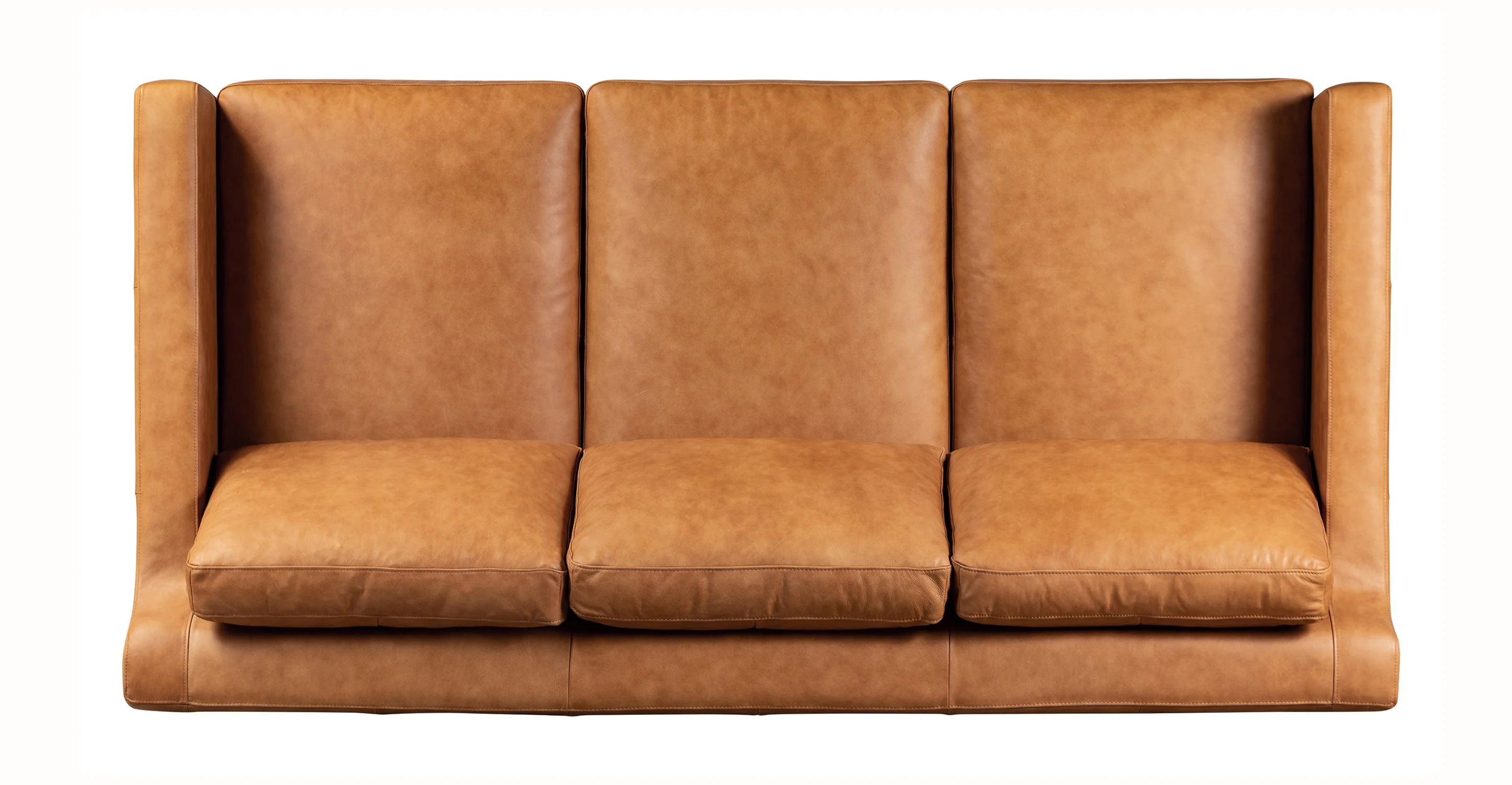 Sorrento Leather Pull-Out Convertible Sleeper Sofa - Image 11