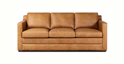 Sorrento Leather Pull-Out Convertible Sleeper Sofa - Image 49