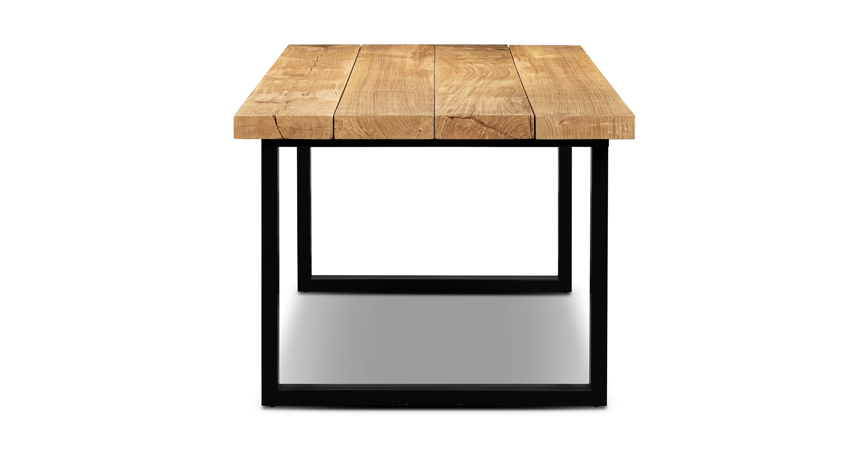 Tavi 86.5" Solid Oak Dining Table - Image 3