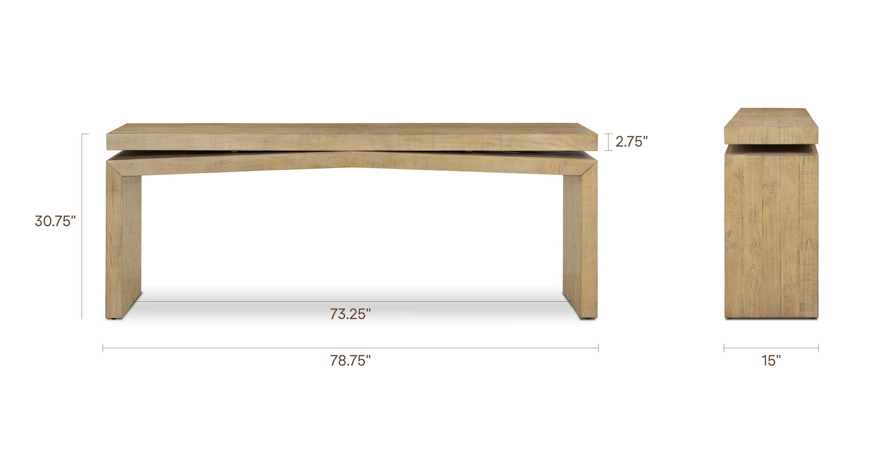 Tenby Console Table (78.75") - Image 37