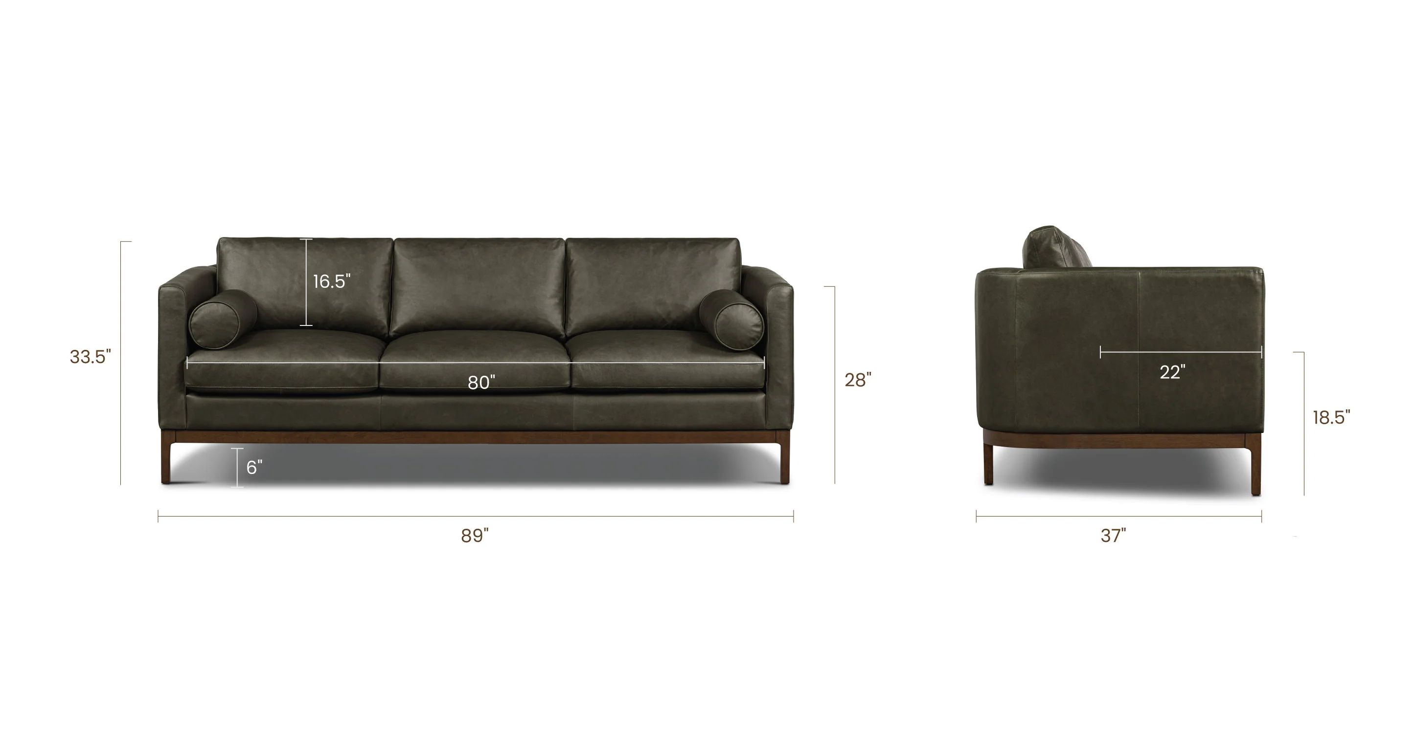 Toscano 89" Sofa - Image 37
