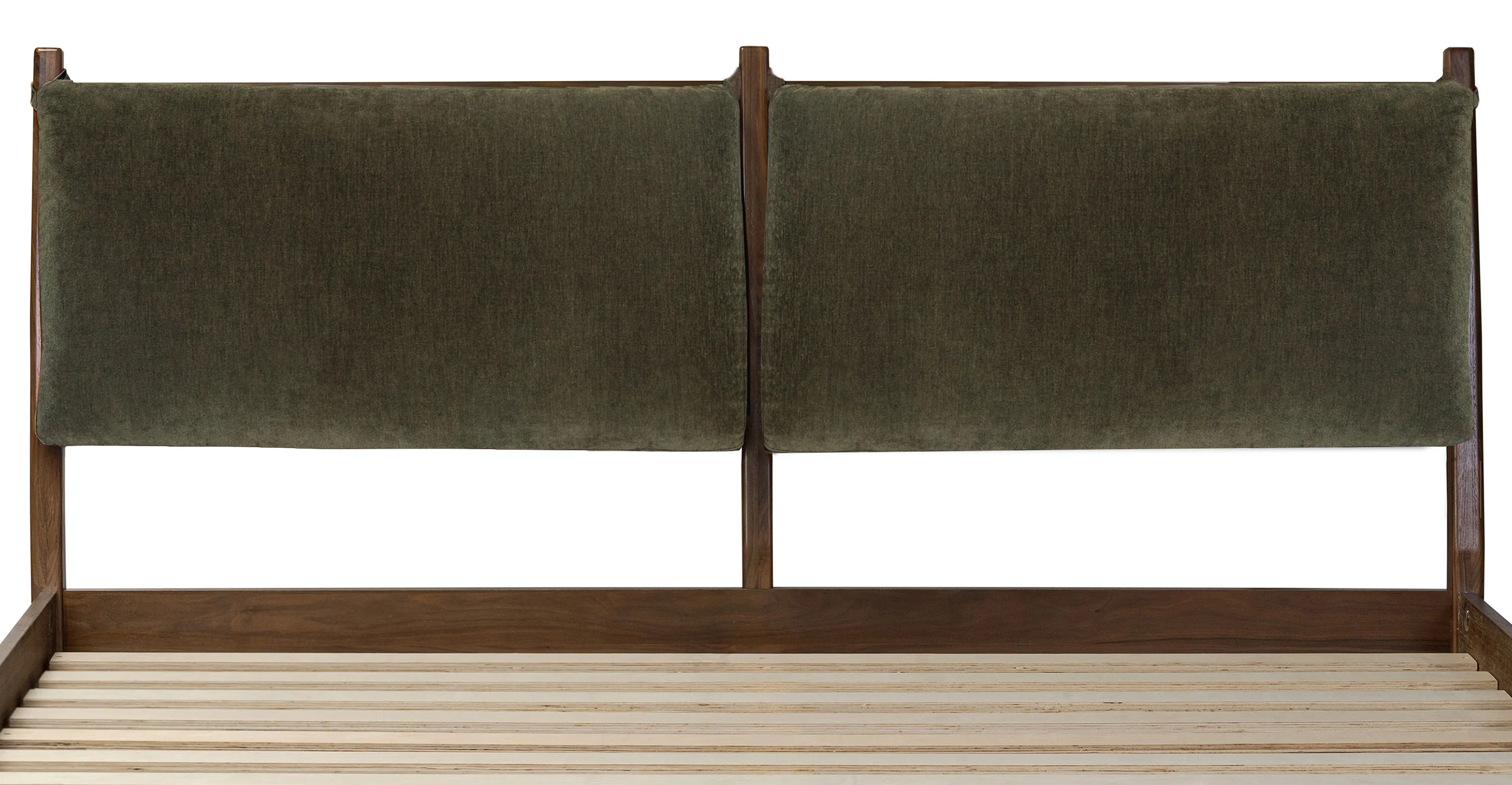 Truro Bed Frame with Fabric Headboard Cushions - Image 2