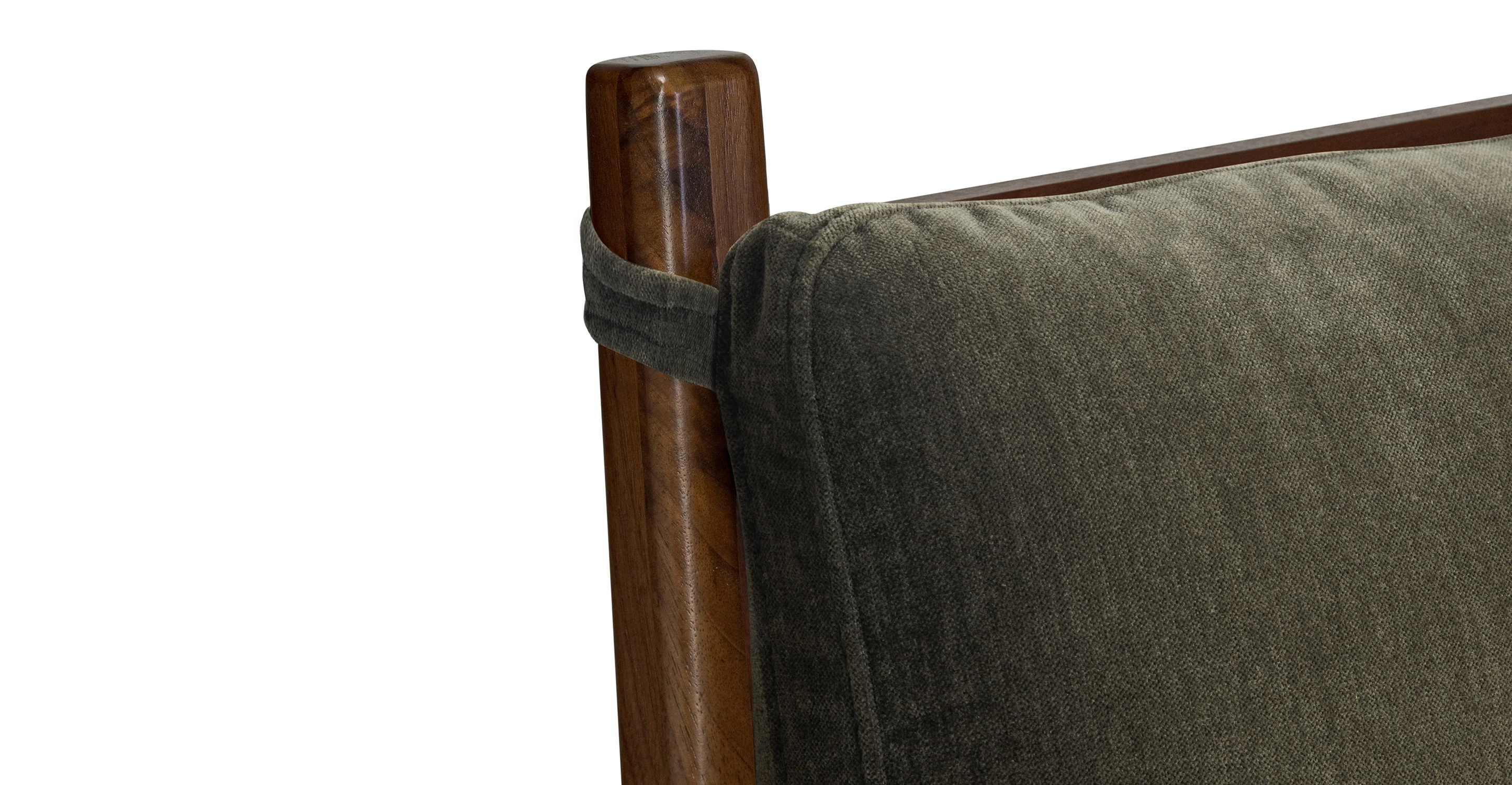 Truro Bed Frame with Fabric Headboard Cushions - Image 5