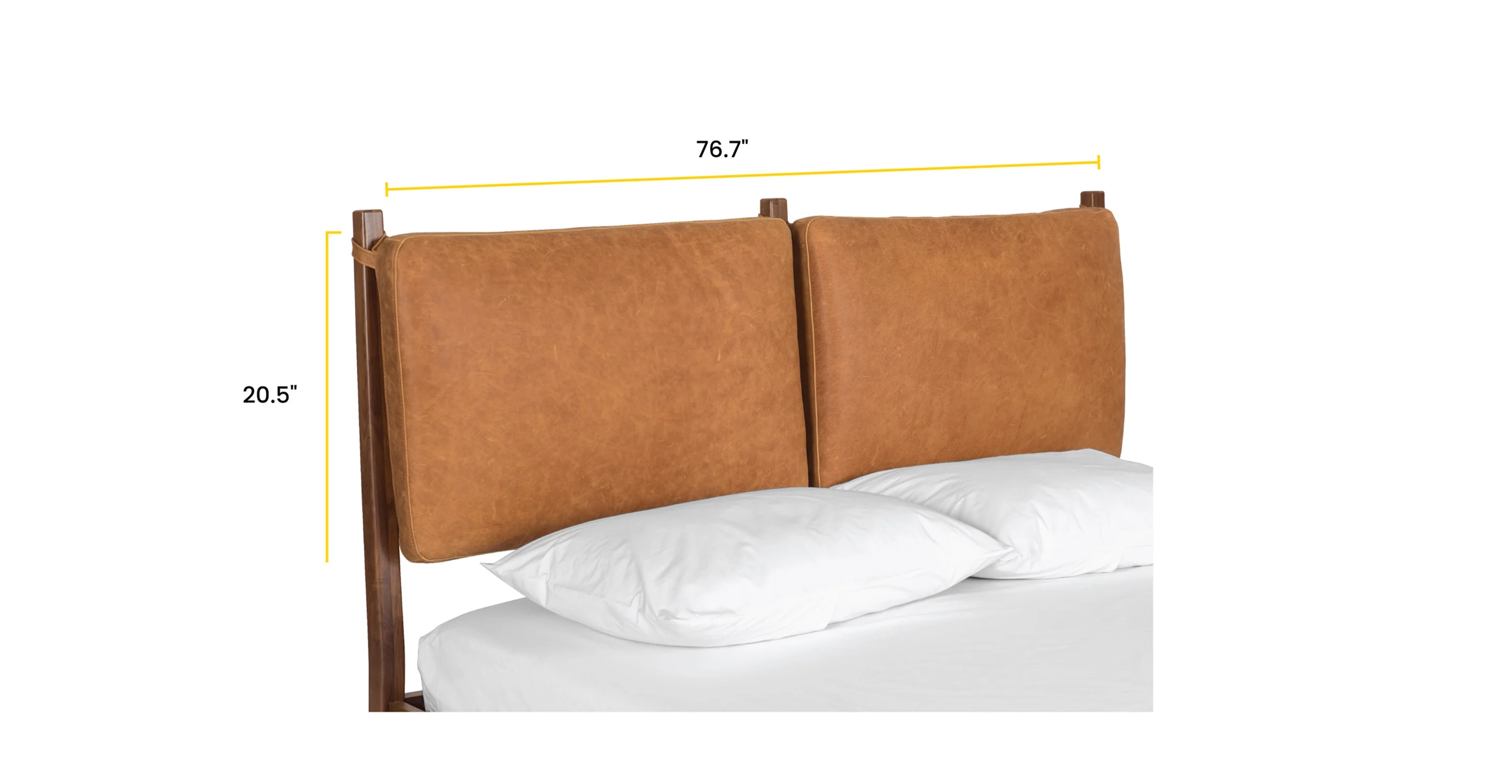 Truro Bed Headboard Cushion Set - Image 50