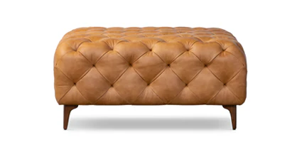 Turin Ottoman with Wood Legs - Image 17