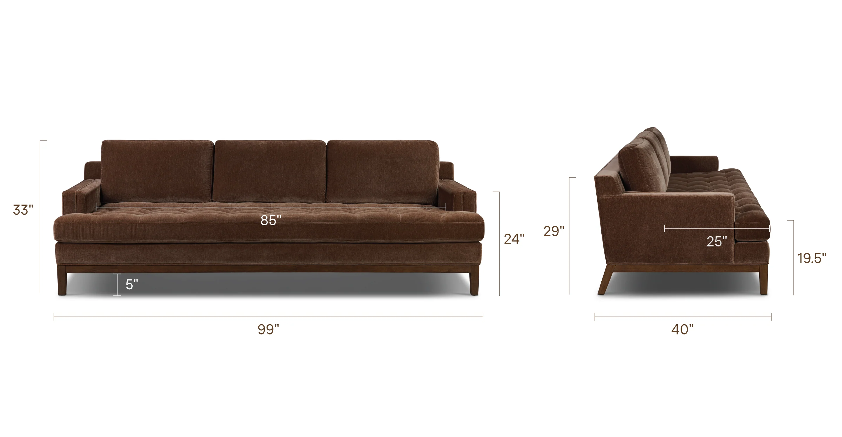 Vernon 99" Sofa - Image 28