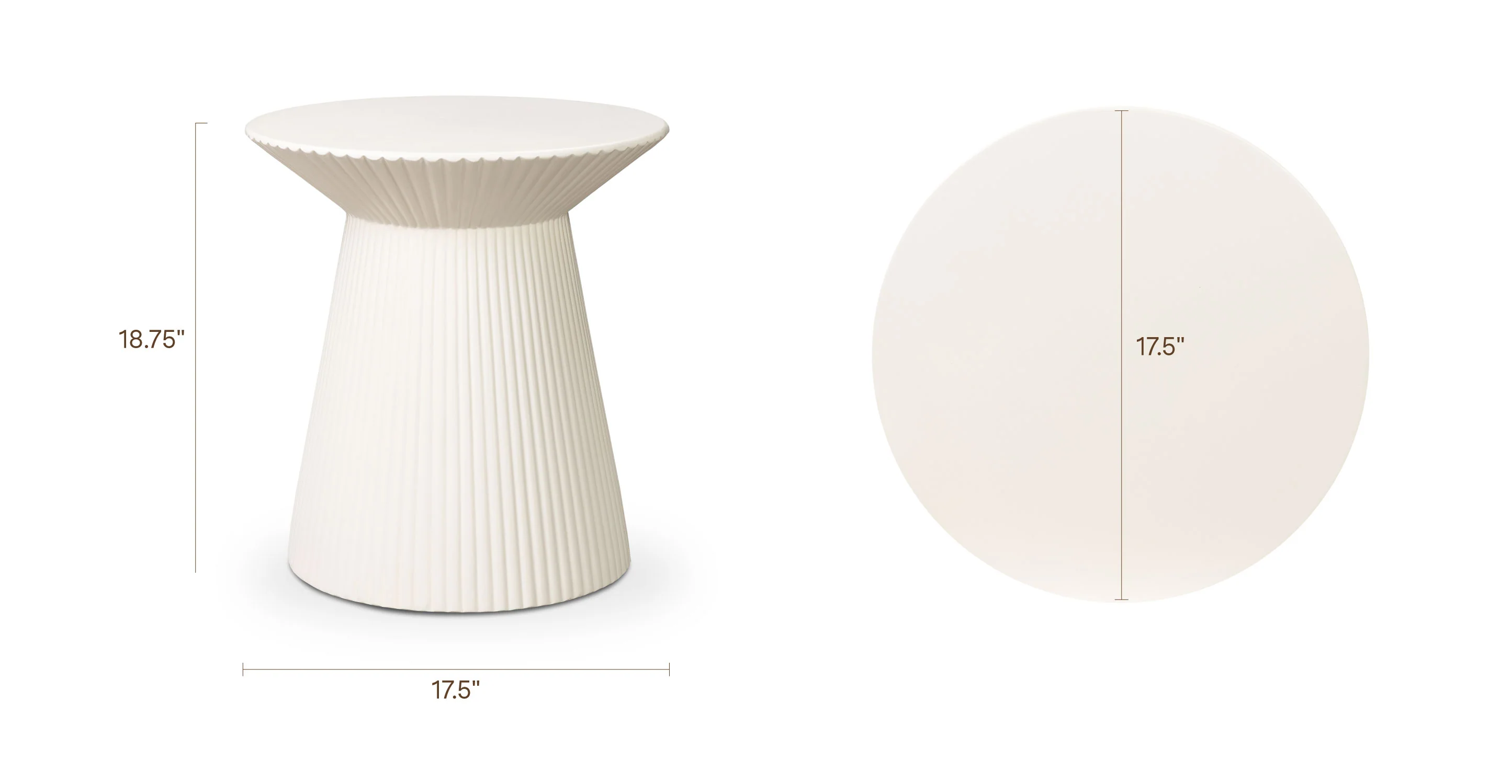 Vetra 17.5" Side Table - Image 9