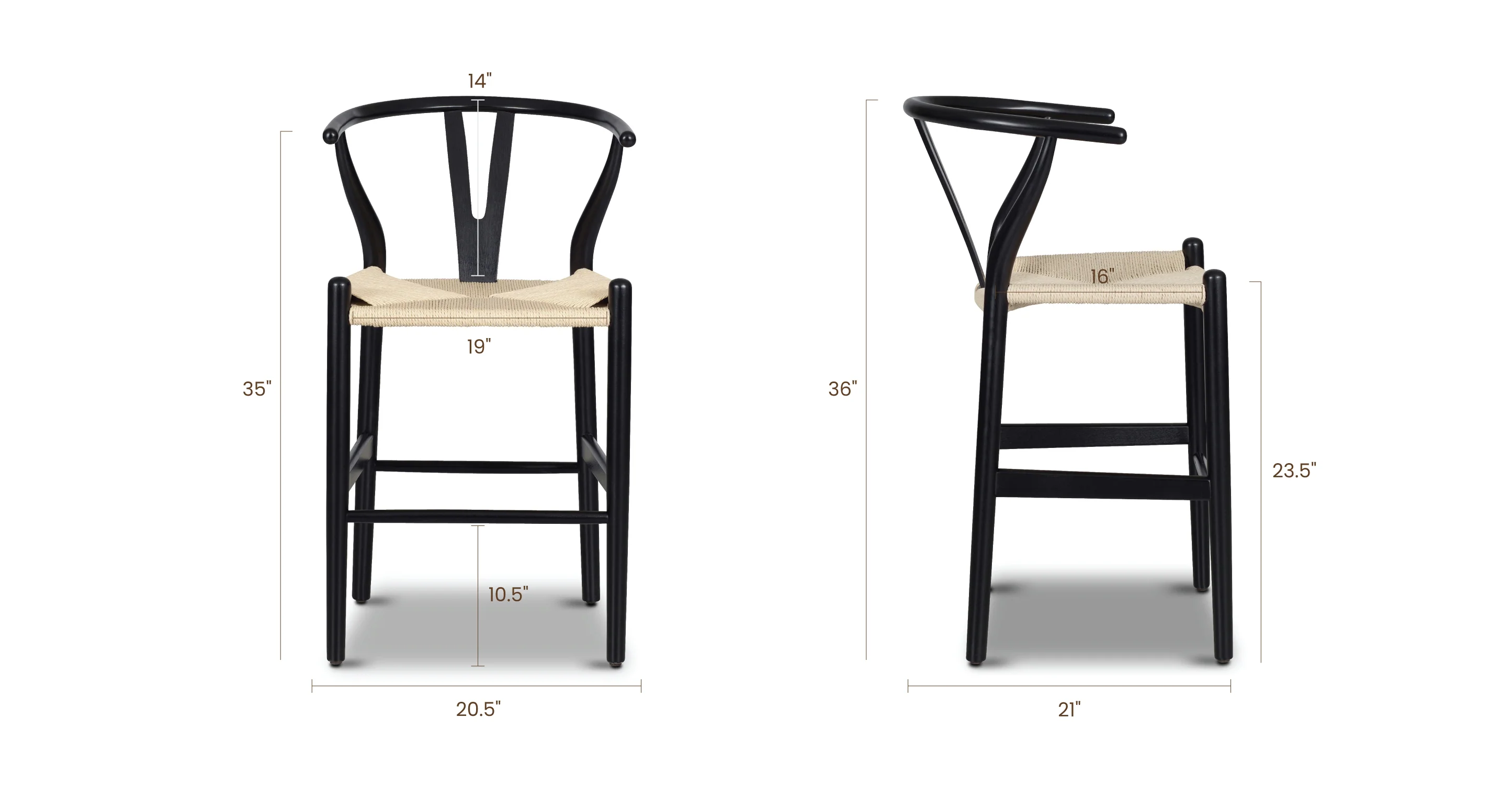 Weave Counter Stool - Image 7
