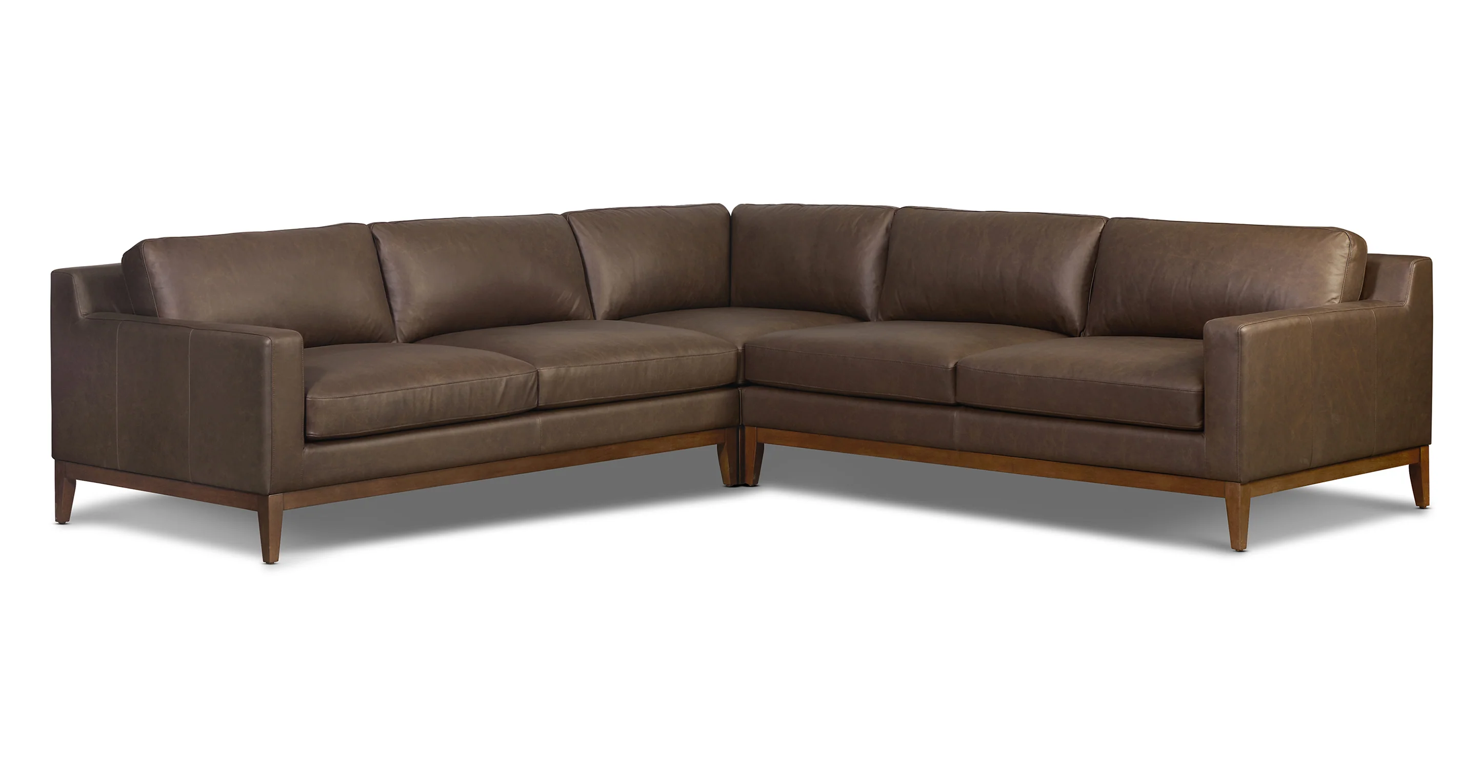 Zyon 116" Leather Corner Sectional - Image 28