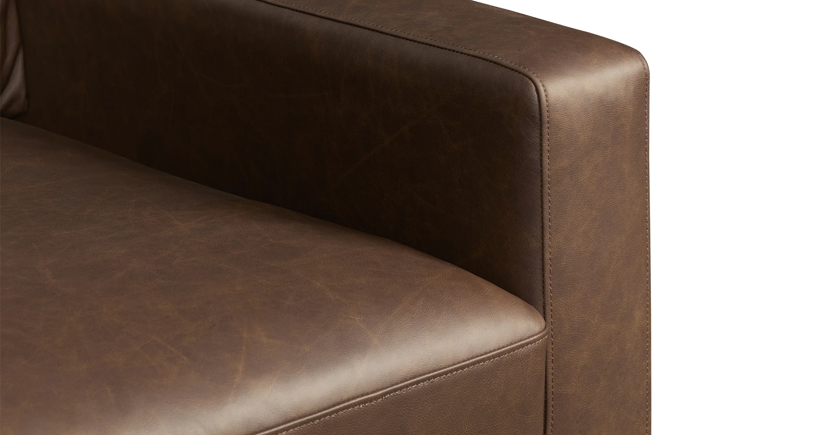 Zyon 116" Leather Corner Sectional - Image 35