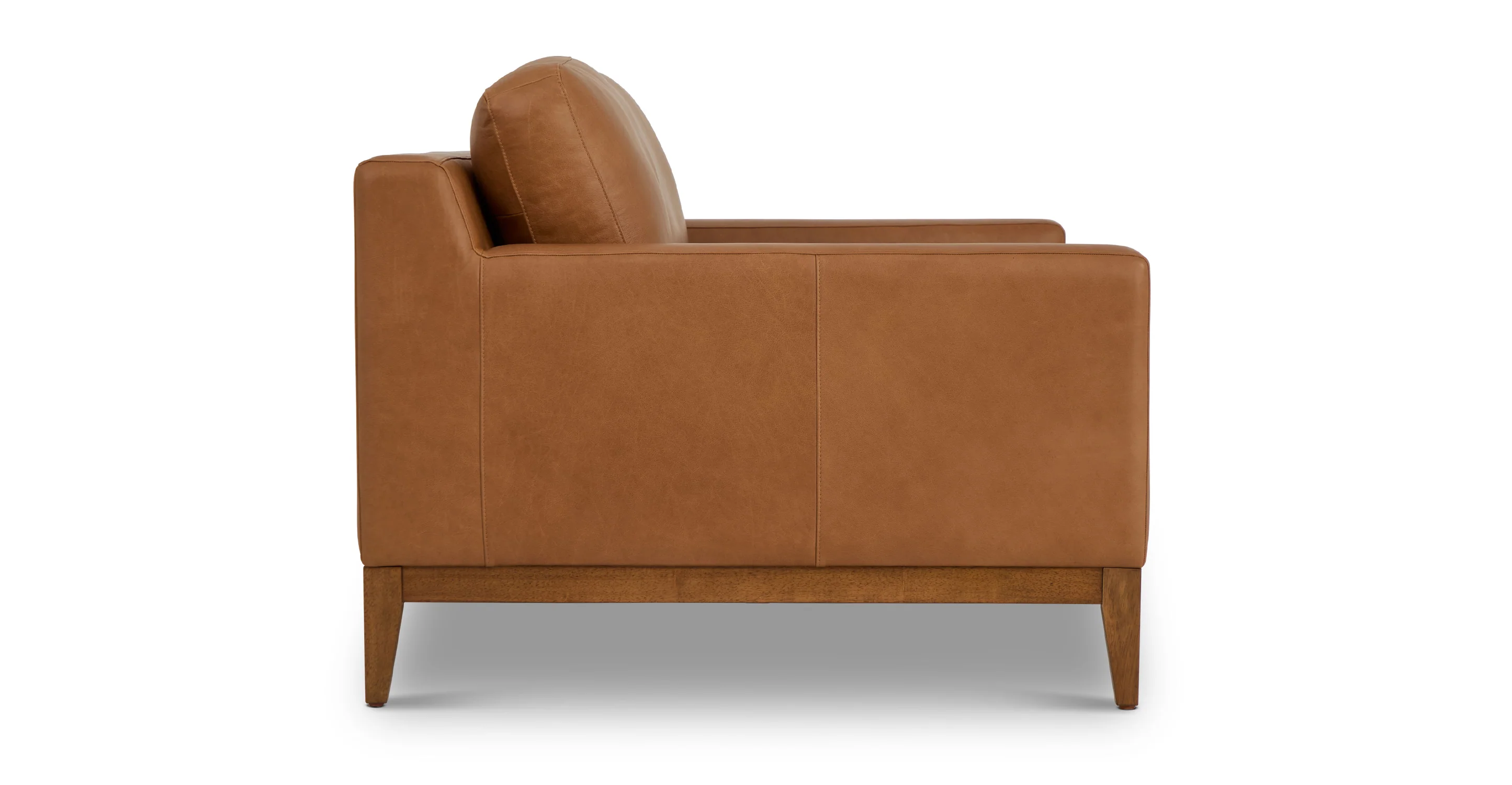 Zyon 75" Leather Apartment Sofa - Image 3