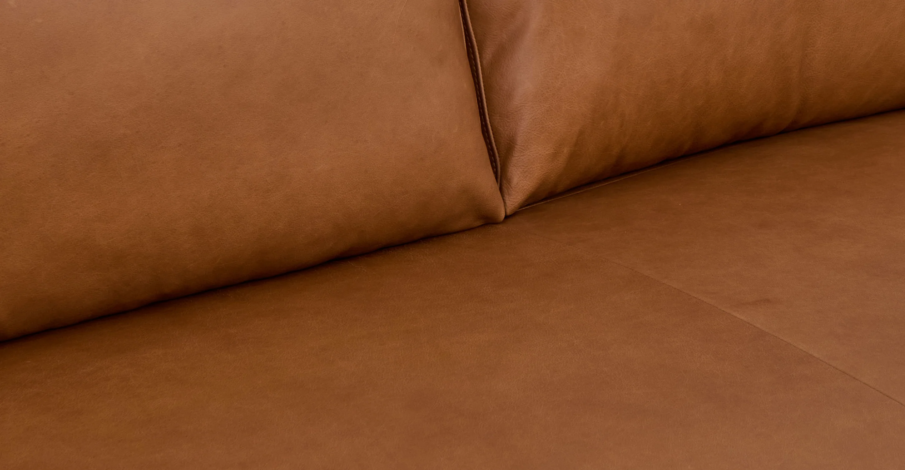 Zyon 75" Leather Apartment Sofa - Image 8